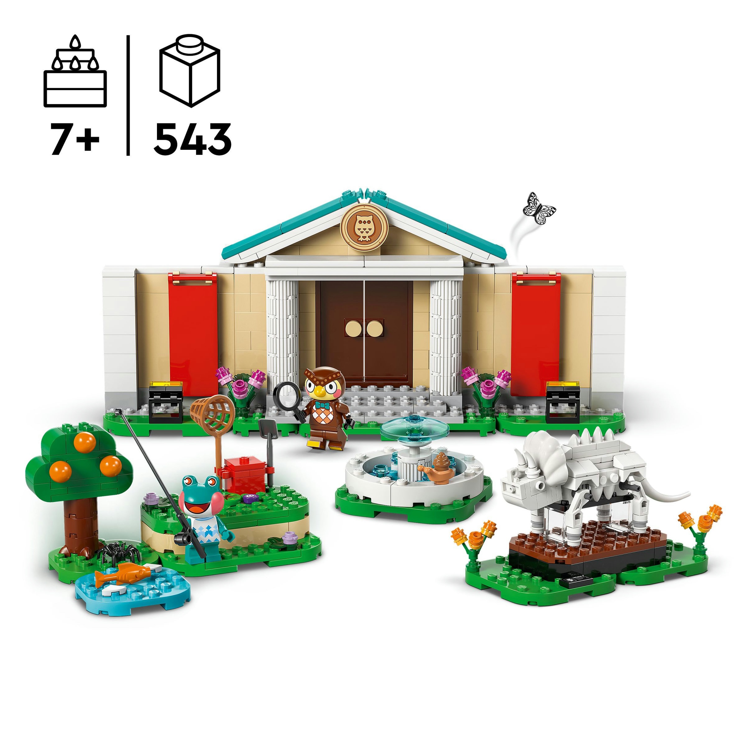 Juego de construcción La colección del museo de Sócrates LEGO Animal Crossing - 77056 4