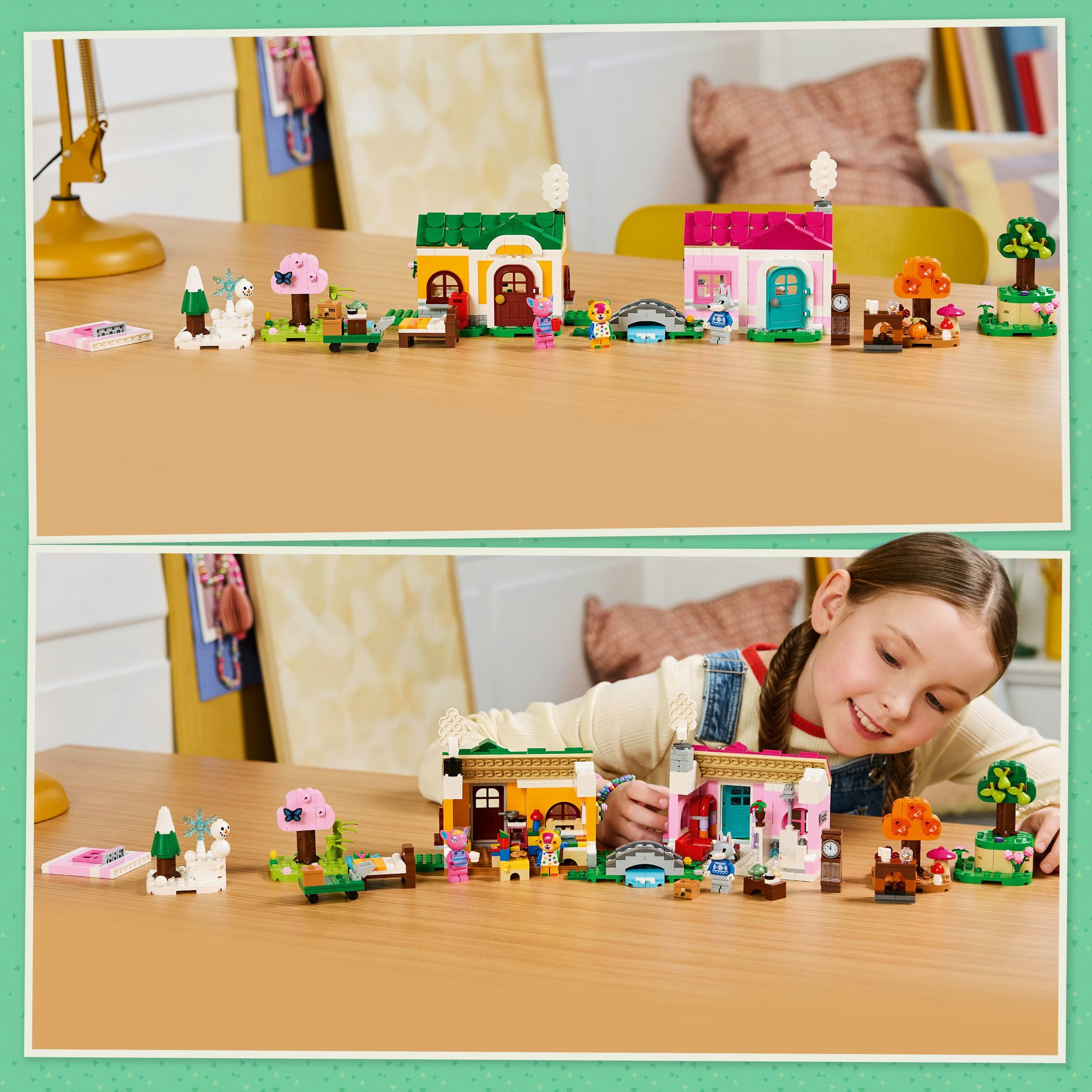 Juego de construcción Casas Creativas: Diversión estacional LEGO Animal Crossing - 77057 3