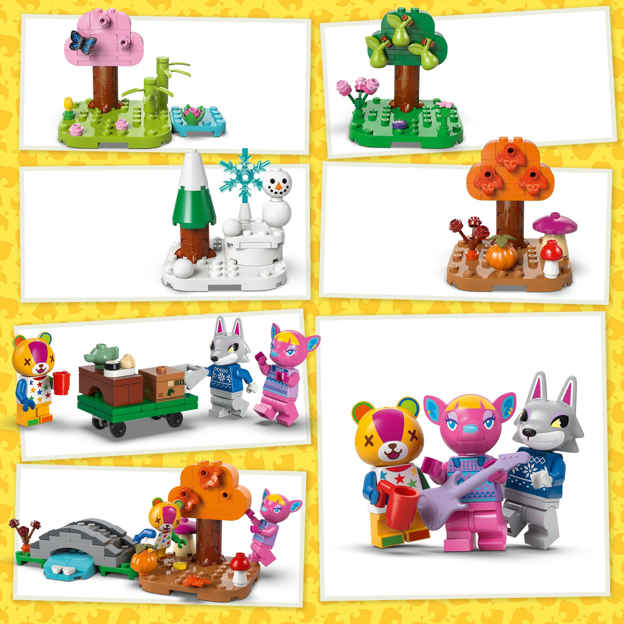 Juego de construcción Casas Creativas: Diversión estacional LEGO Animal Crossing - 77057 7