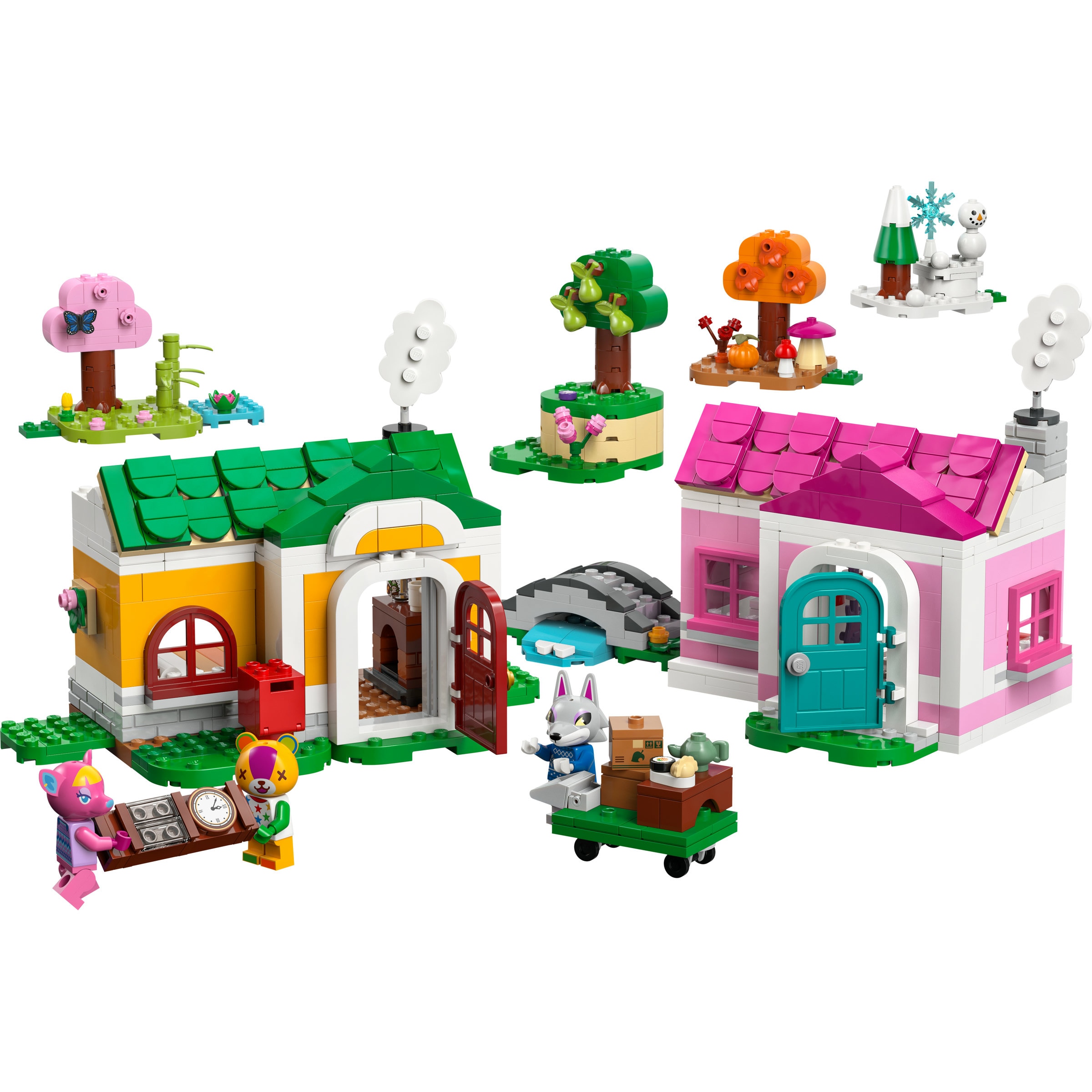 Juego de construcción Casas Creativas: Diversión estacional LEGO Animal Crossing - 77057 8
