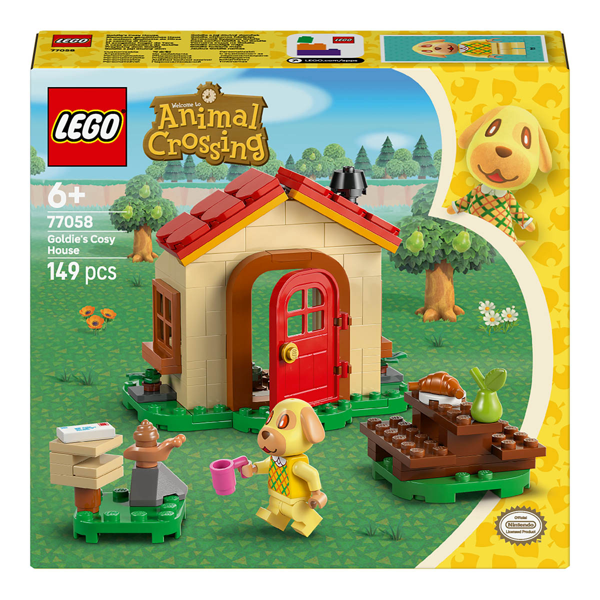Imagen 0 de Juego de construcción El acogedor hogar de Tere LEGO Animal Crossing - 77058