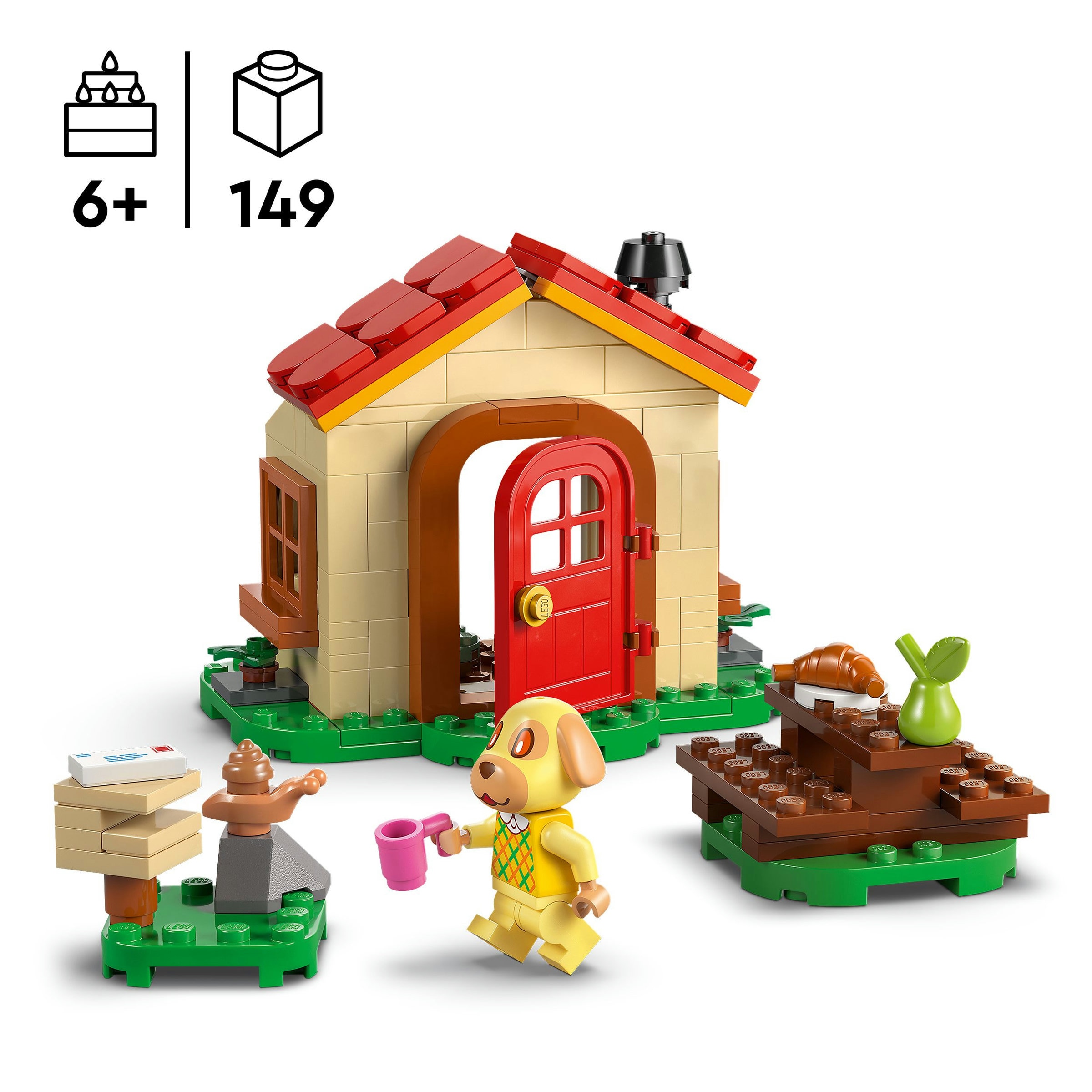 Juego de construcción El acogedor hogar de Tere LEGO Animal Crossing - 77058 4