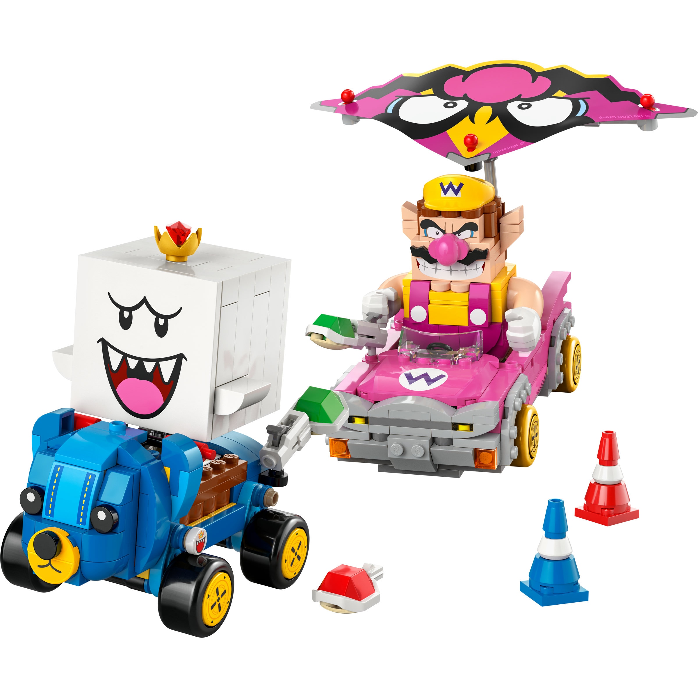 Juego de construcción Mario Kart Wario y Rey Boo LEGO Super Mario - 72038 8