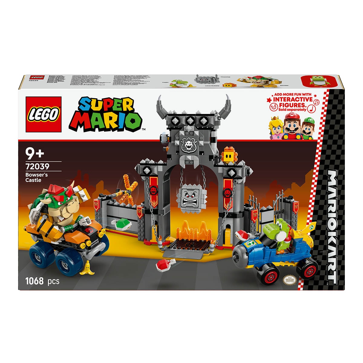 Imagen 0 de Juego de construcción Mario Kart Castillo de Bowser LEGO Super Mario - 72039
