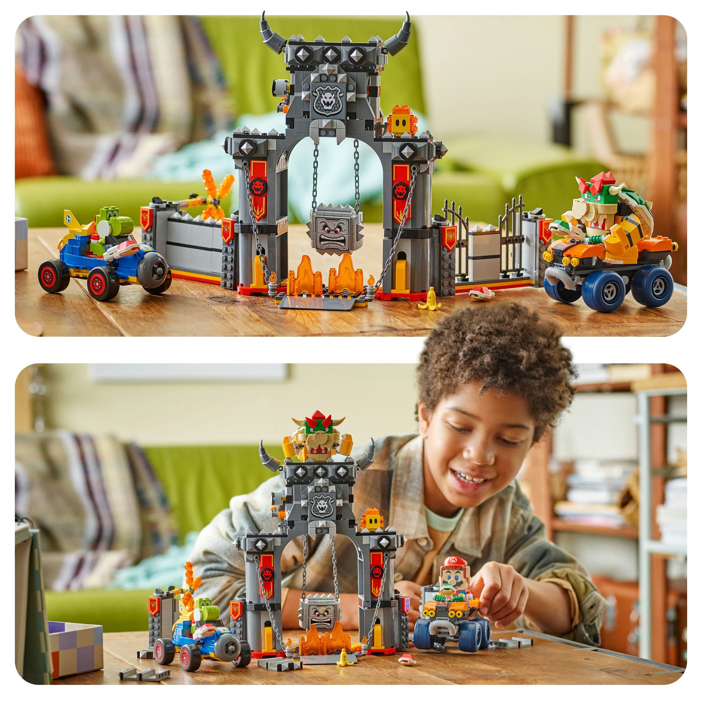 Juego de construcción Mario Kart Castillo de Bowser LEGO Super Mario - 72039 3