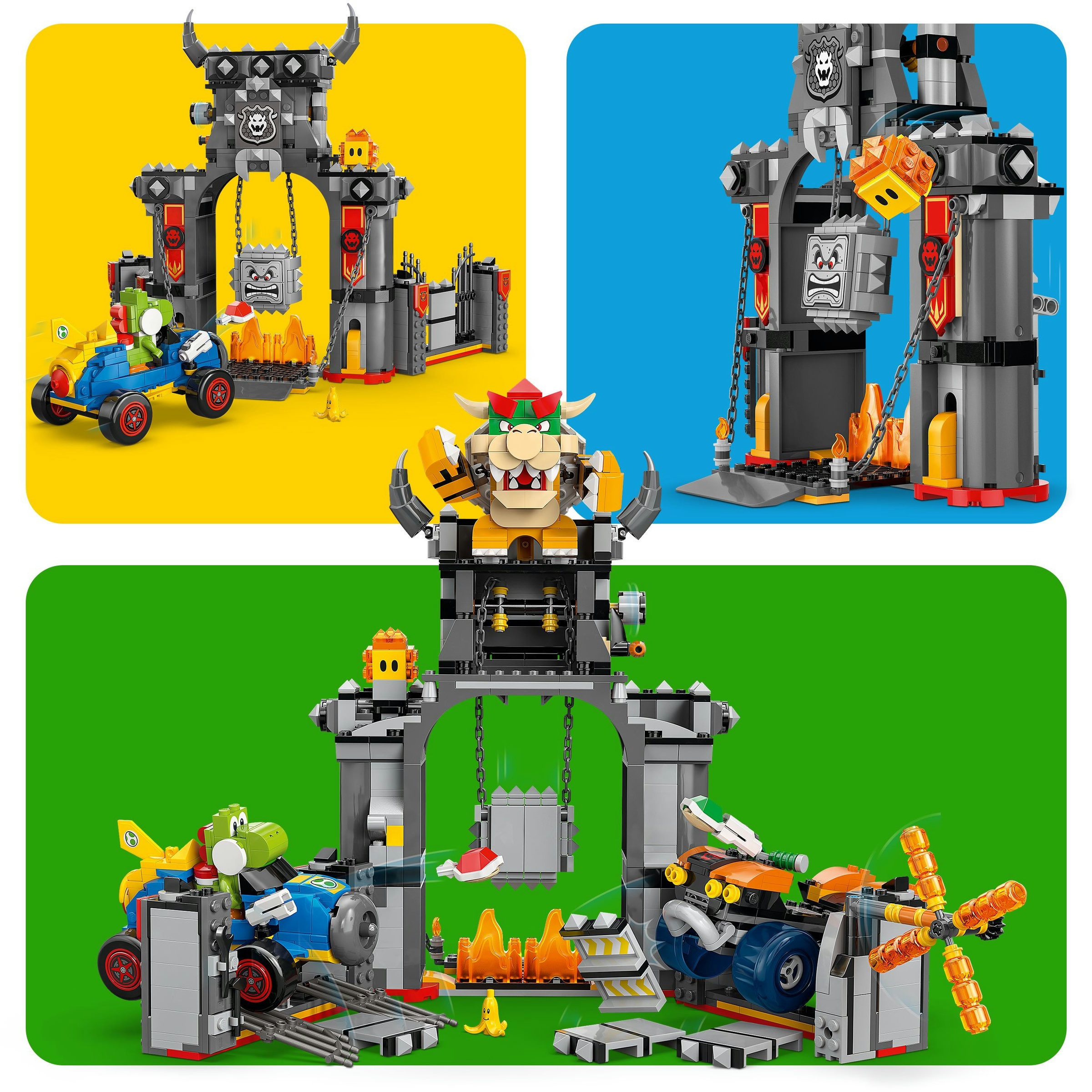 Juego de construcción Mario Kart Castillo de Bowser LEGO Super Mario - 72039 6