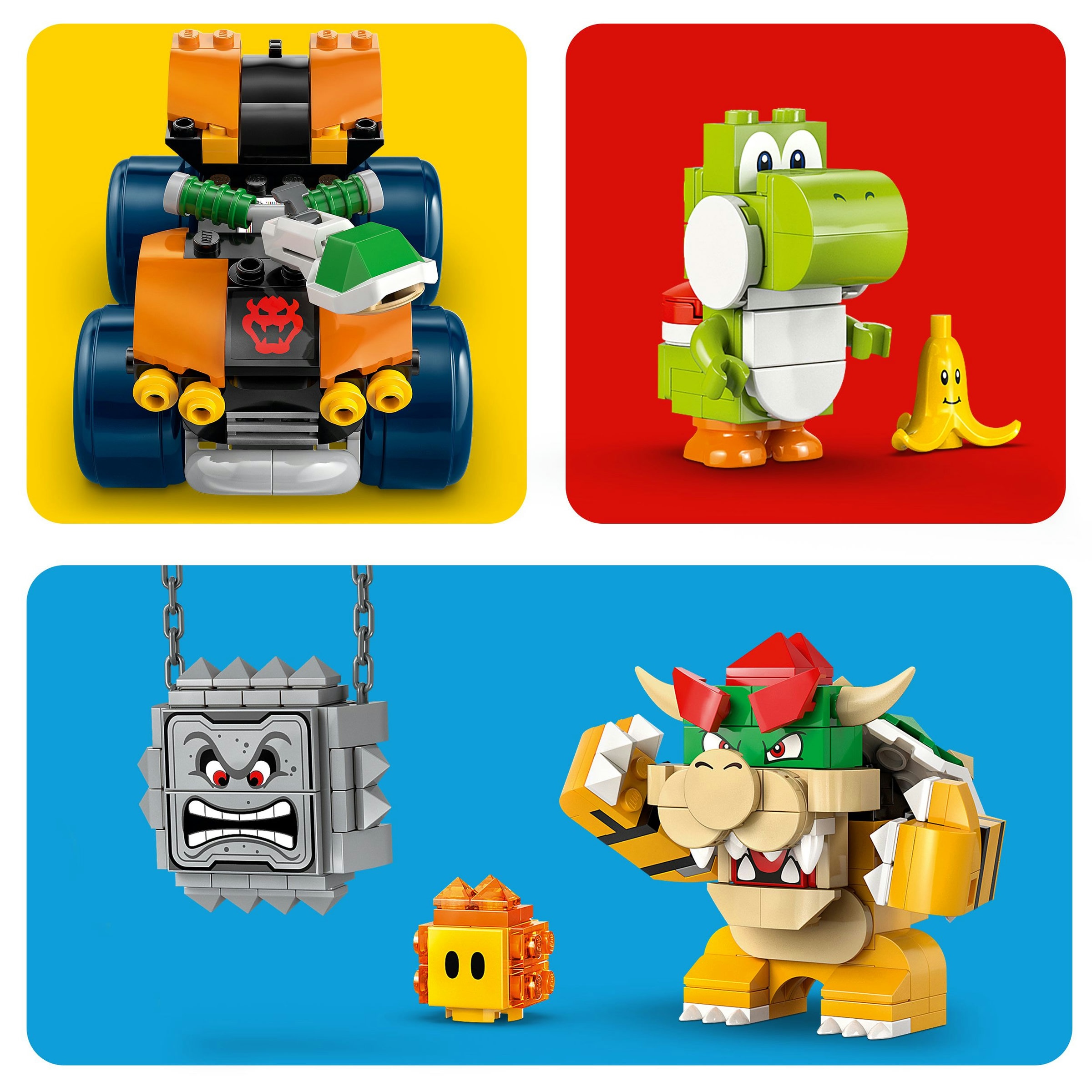 Juego de construcción Mario Kart Castillo de Bowser LEGO Super Mario - 72039 7