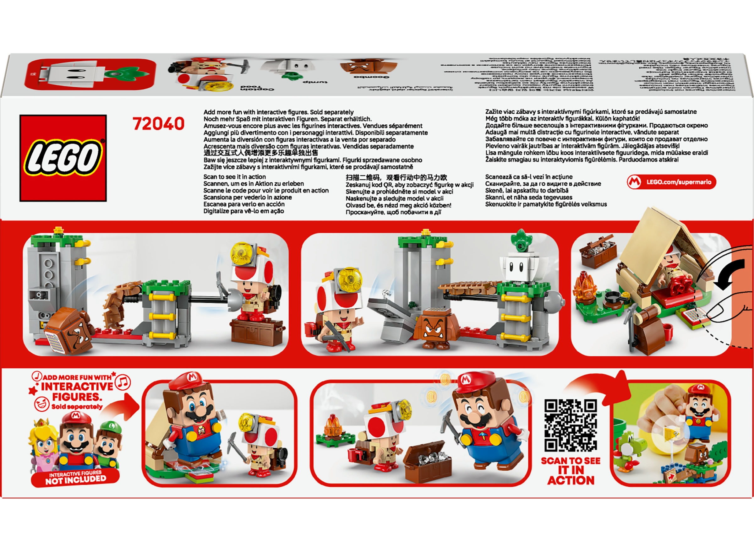 Juego de construcción De acampada con el Capitán Toad LEGO Super Mario - 72040 9