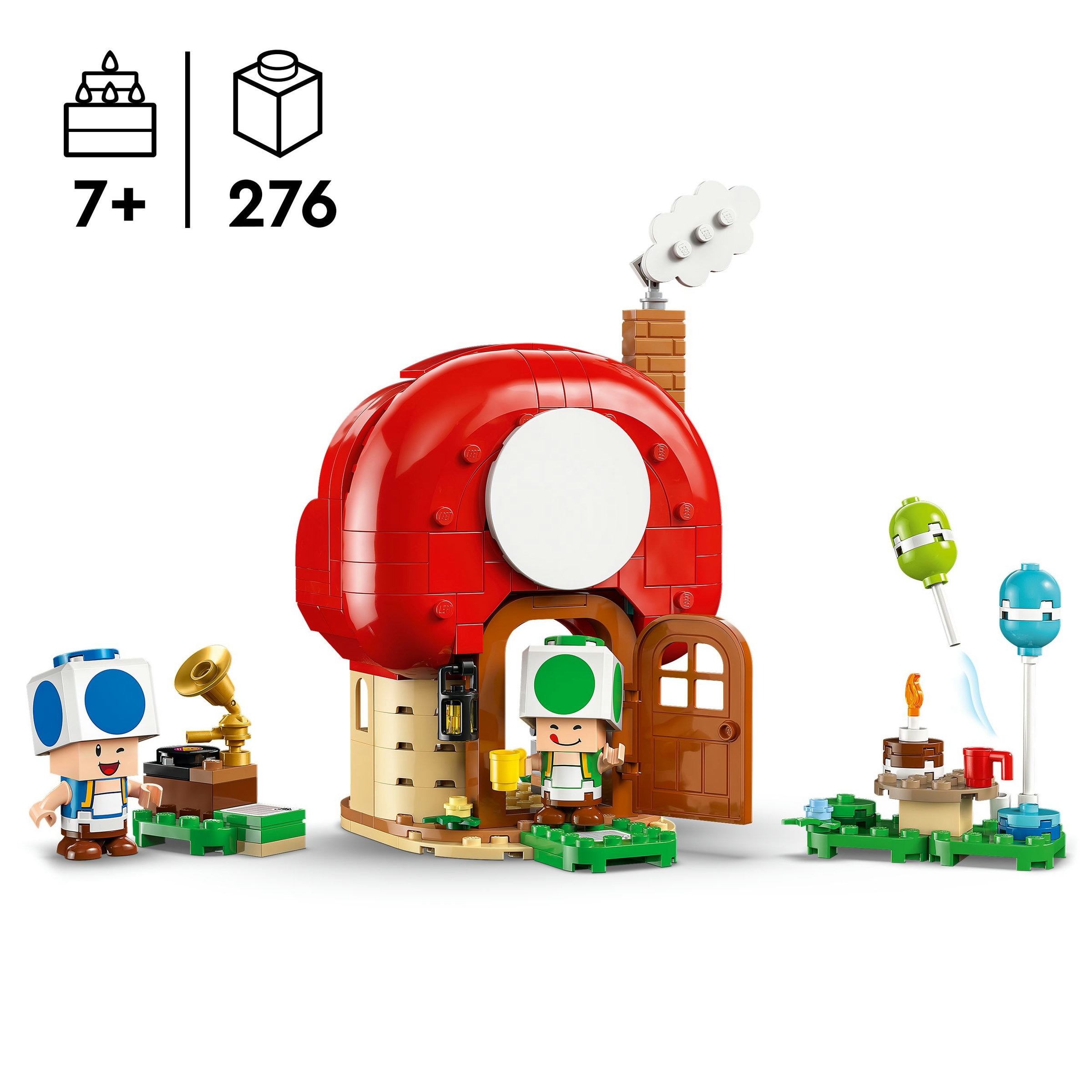 Juego de construcción Fiesta en la casa de Toad LEGO Super Mario - 72041 4