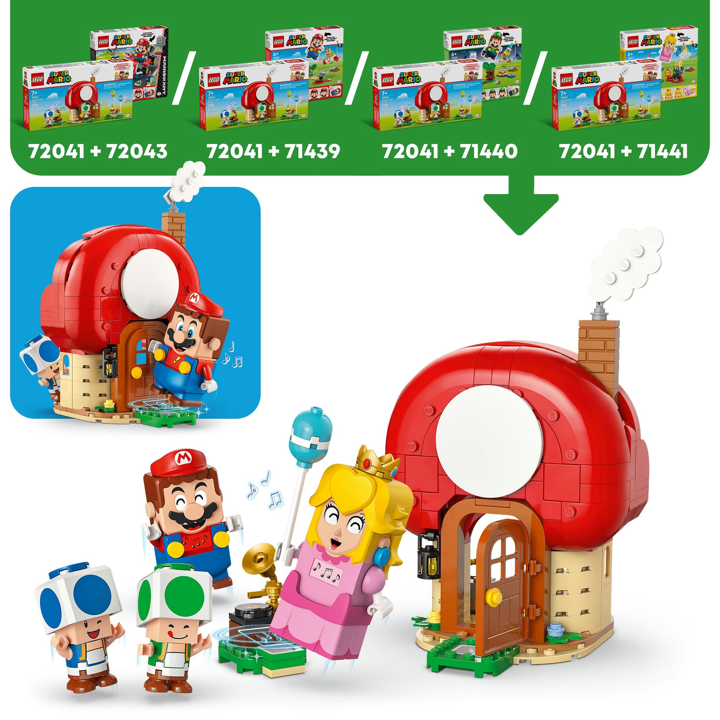 Juego de construcción Fiesta en la casa de Toad LEGO Super Mario - 72041 5