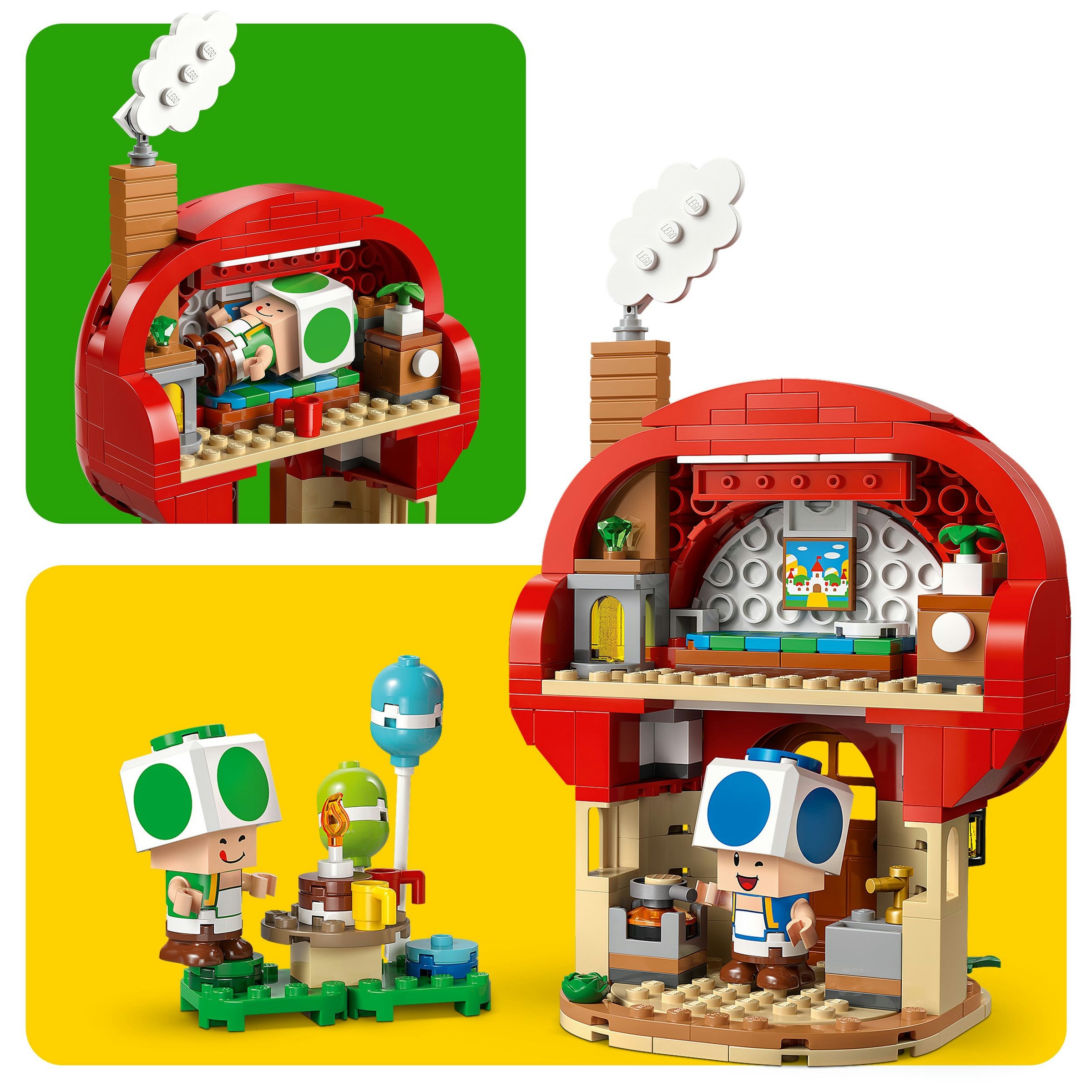 Juego de construcción Fiesta en la casa de Toad LEGO Super Mario - 72041 6