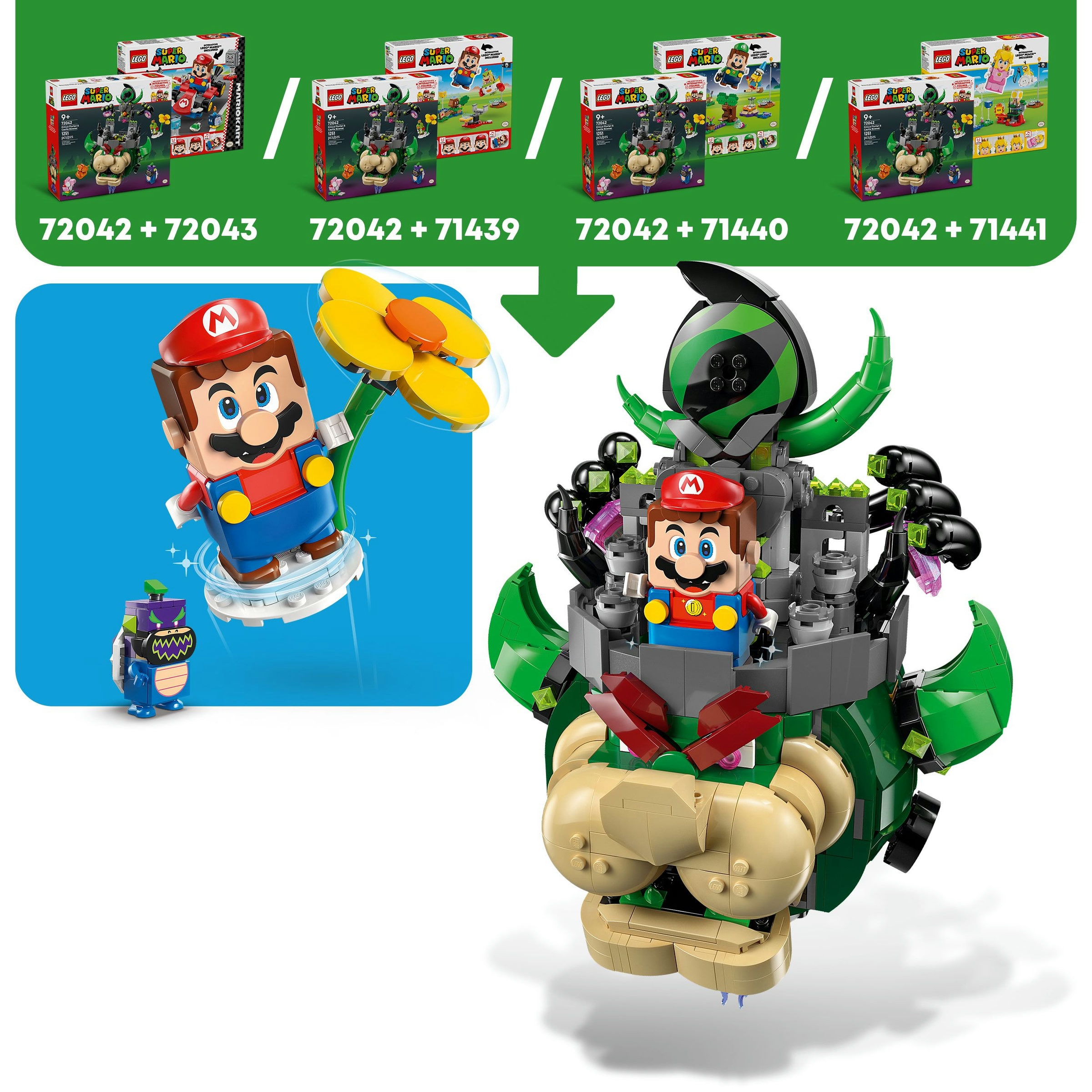 Juego de construcción Príncipe Florian y Bowser Castillo LEGO Super Mario - 72042 5