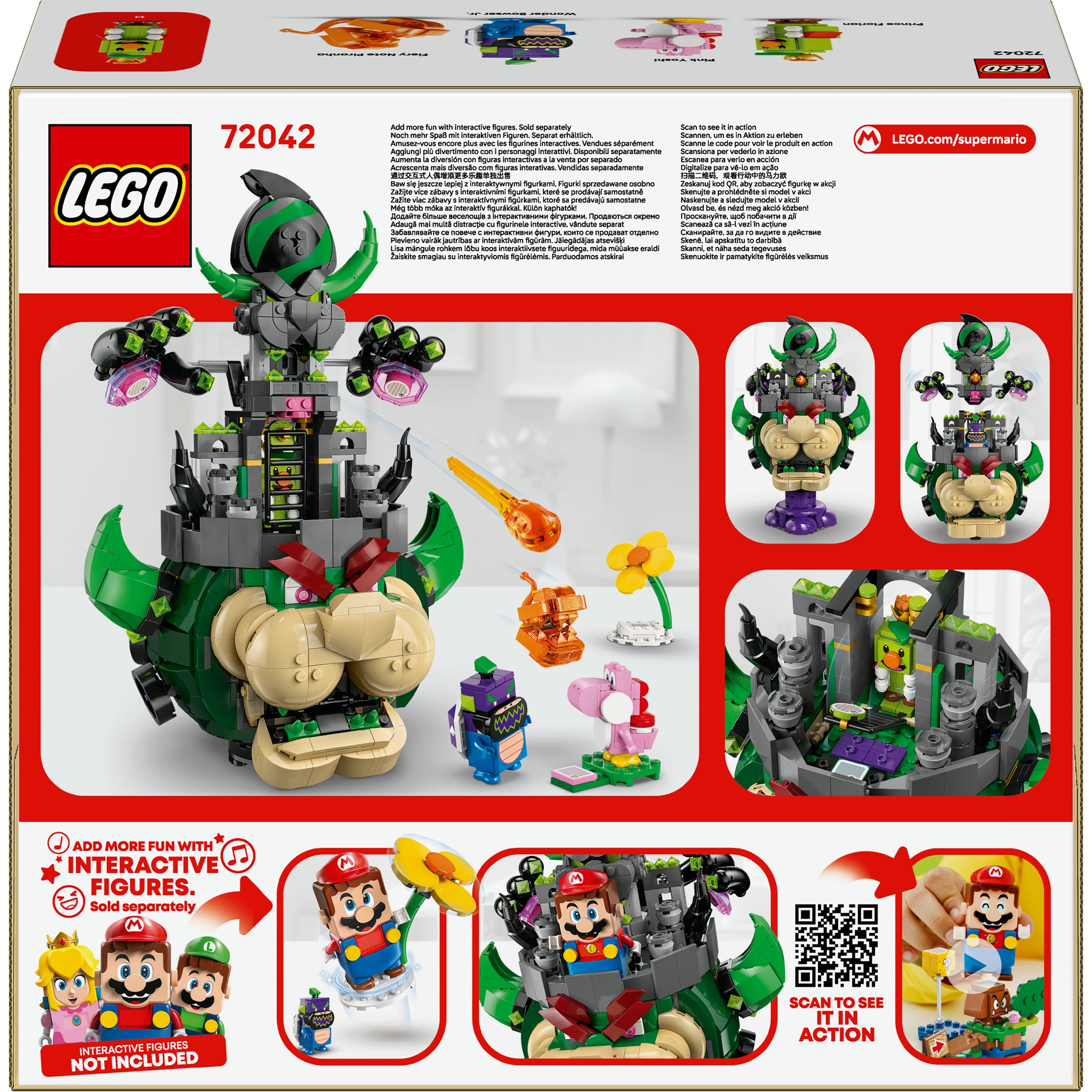 Juego de construcción Príncipe Florian y Bowser Castillo LEGO Super Mario - 72042 9