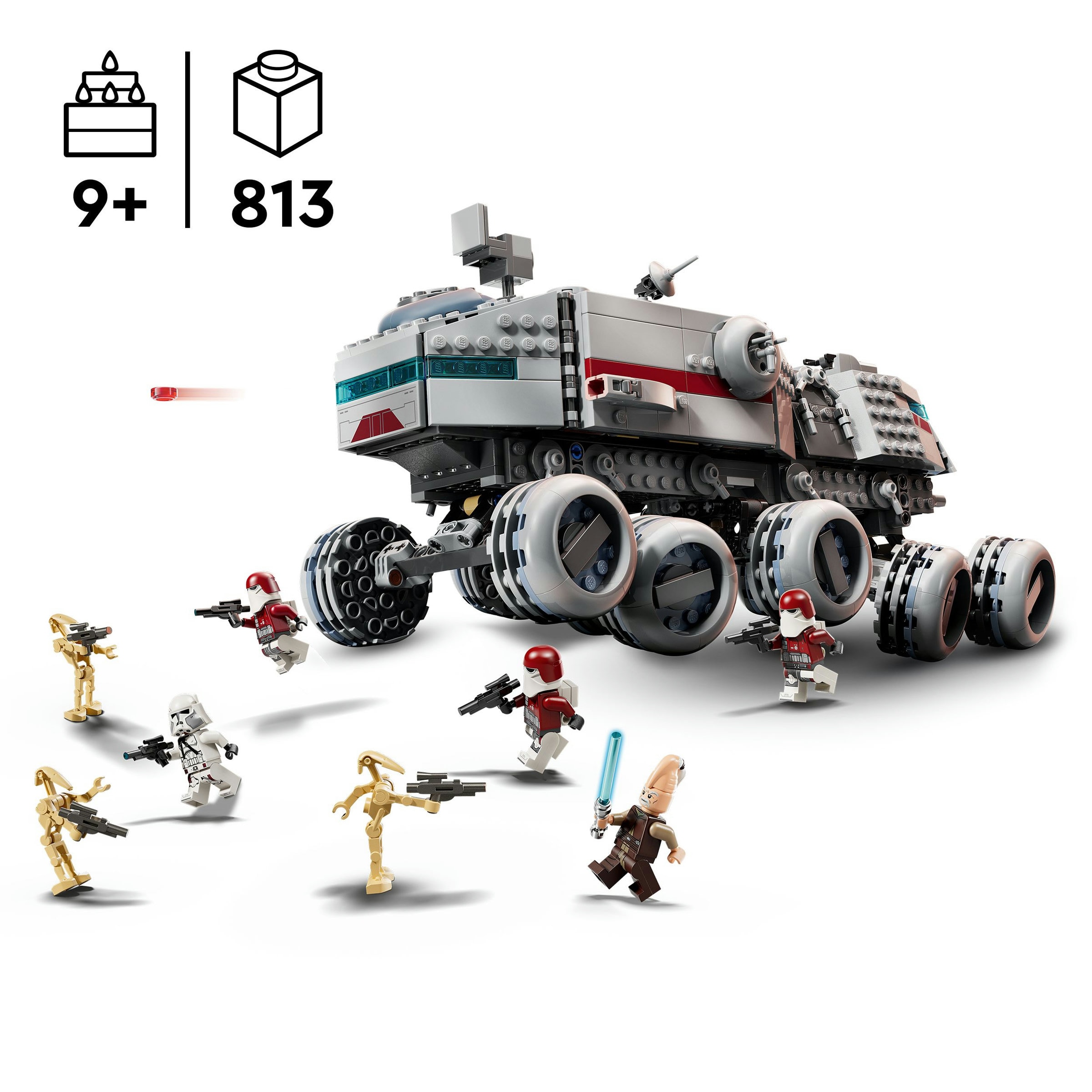 Juego de construcción Juggernaut de la República Disney Star Wars LEGO - 75413 4