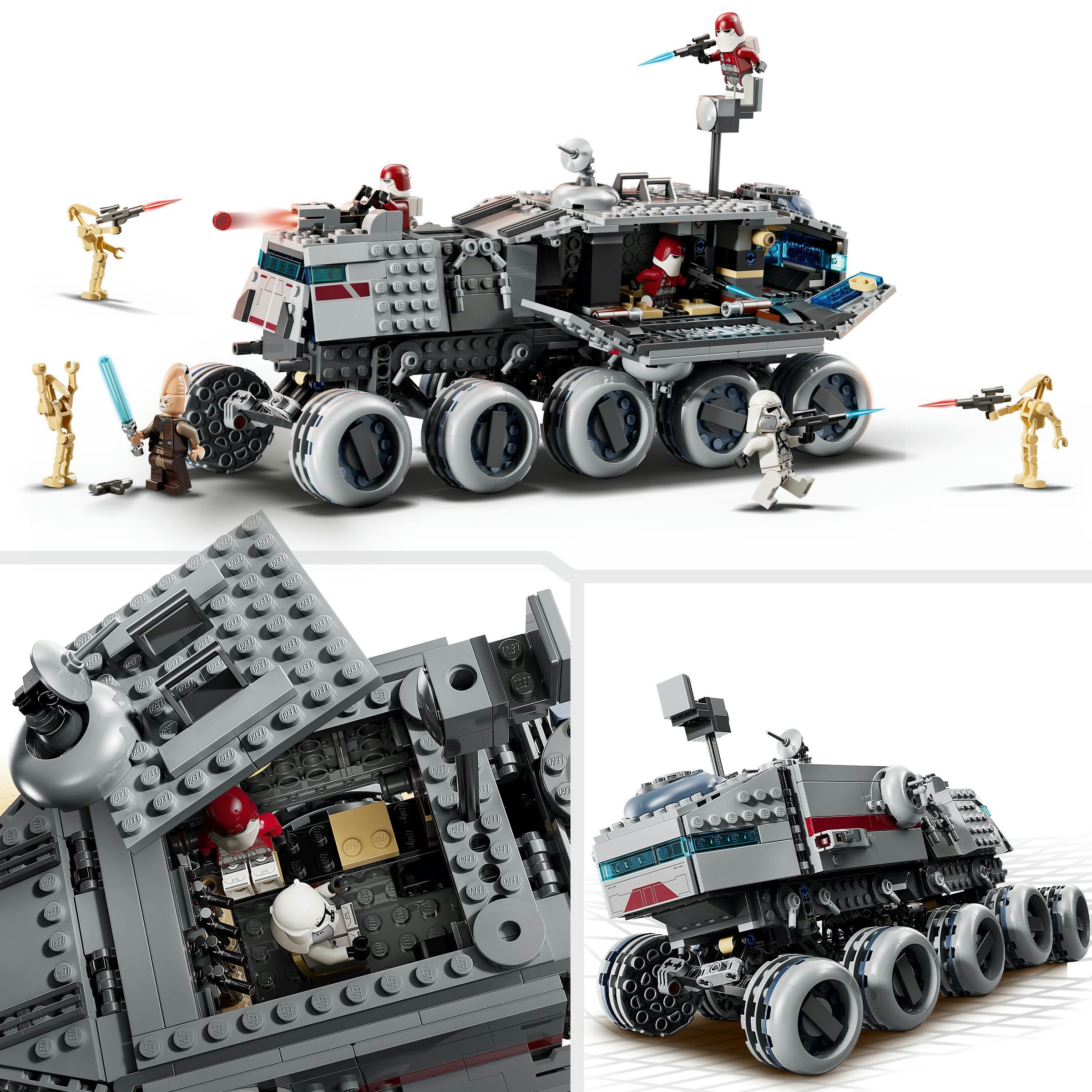 Juego de construcción Juggernaut de la República Disney Star Wars LEGO - 75413 5