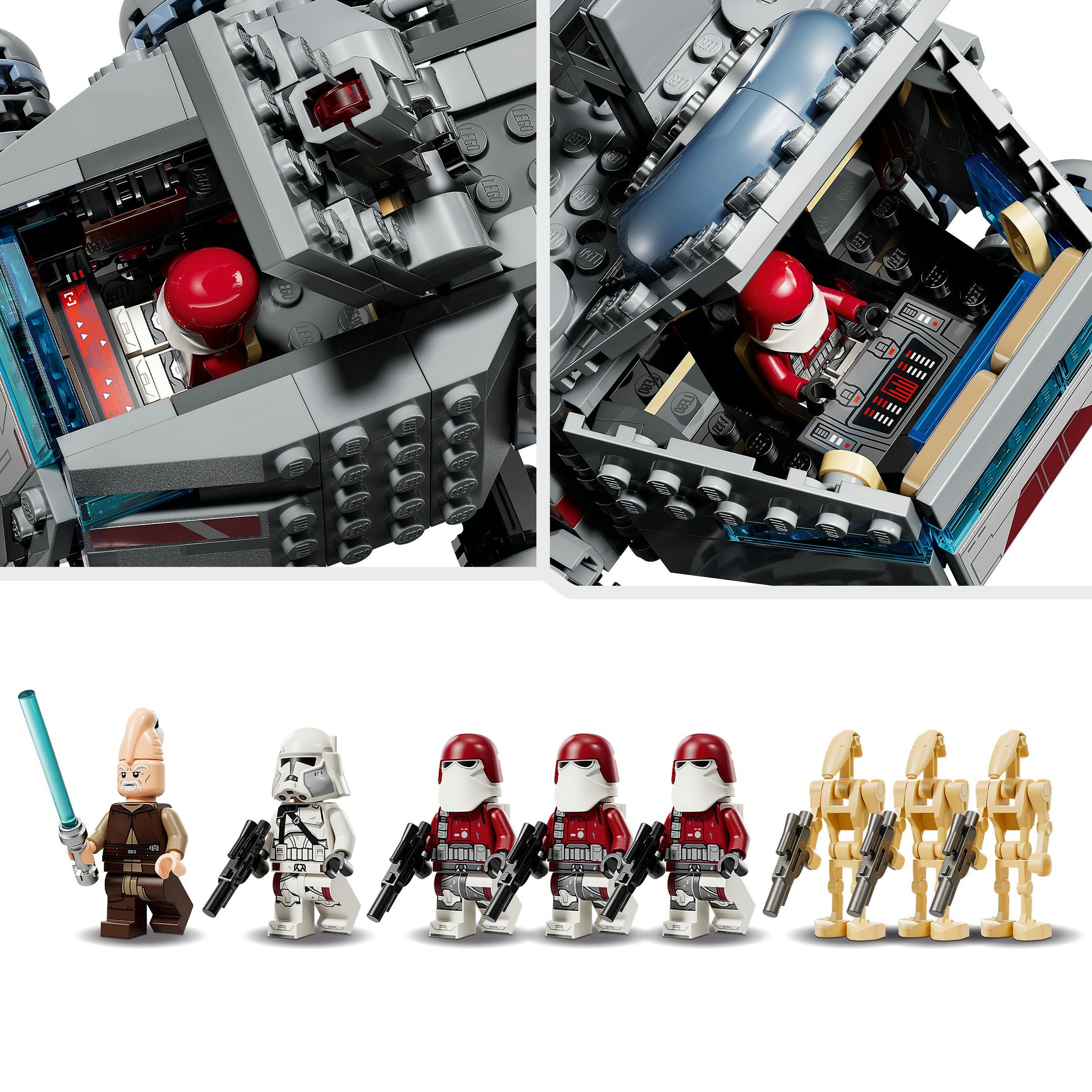 Juego de construcción Juggernaut de la República Disney Star Wars LEGO - 75413 6