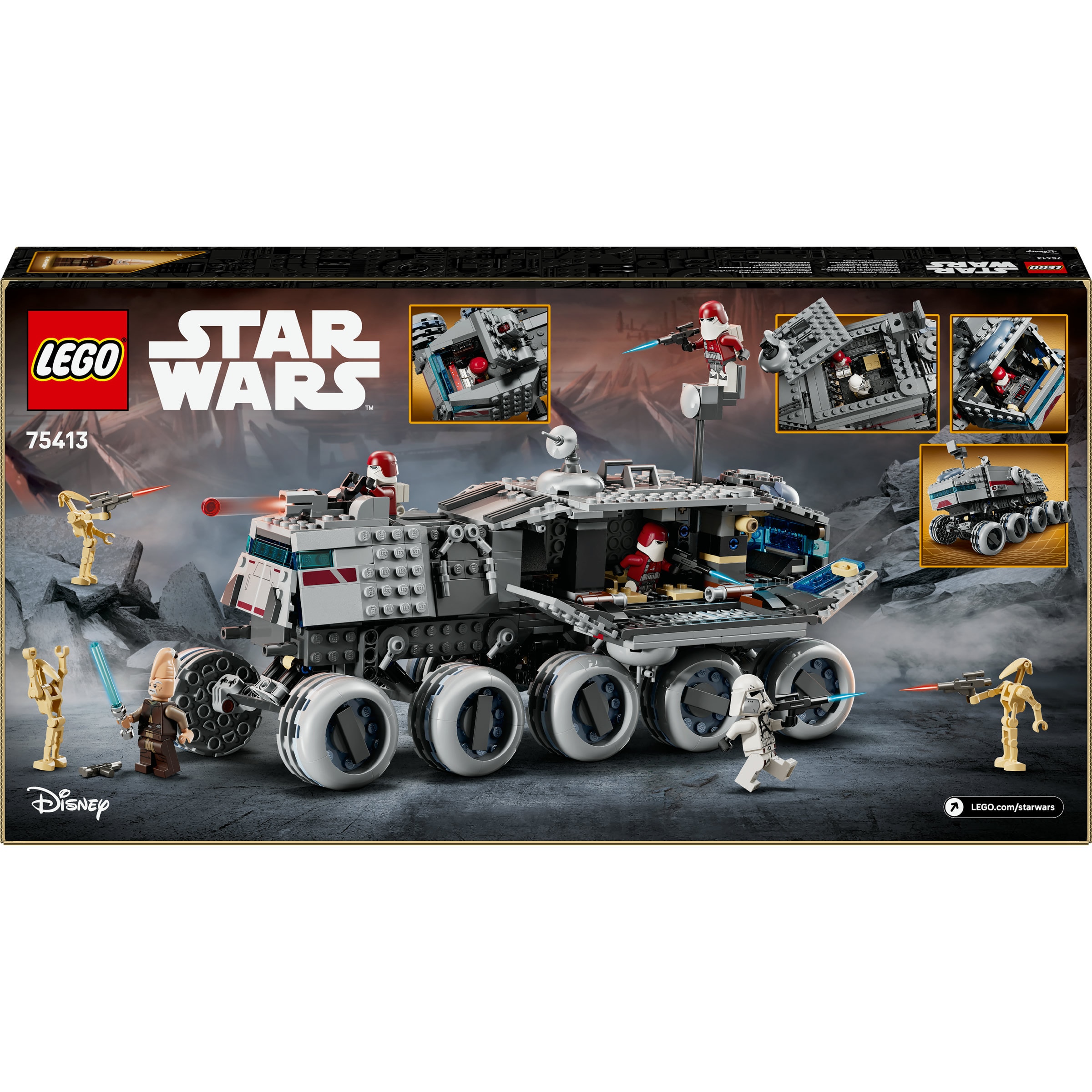 Juego de construcción Juggernaut de la República Disney Star Wars LEGO - 75413 9