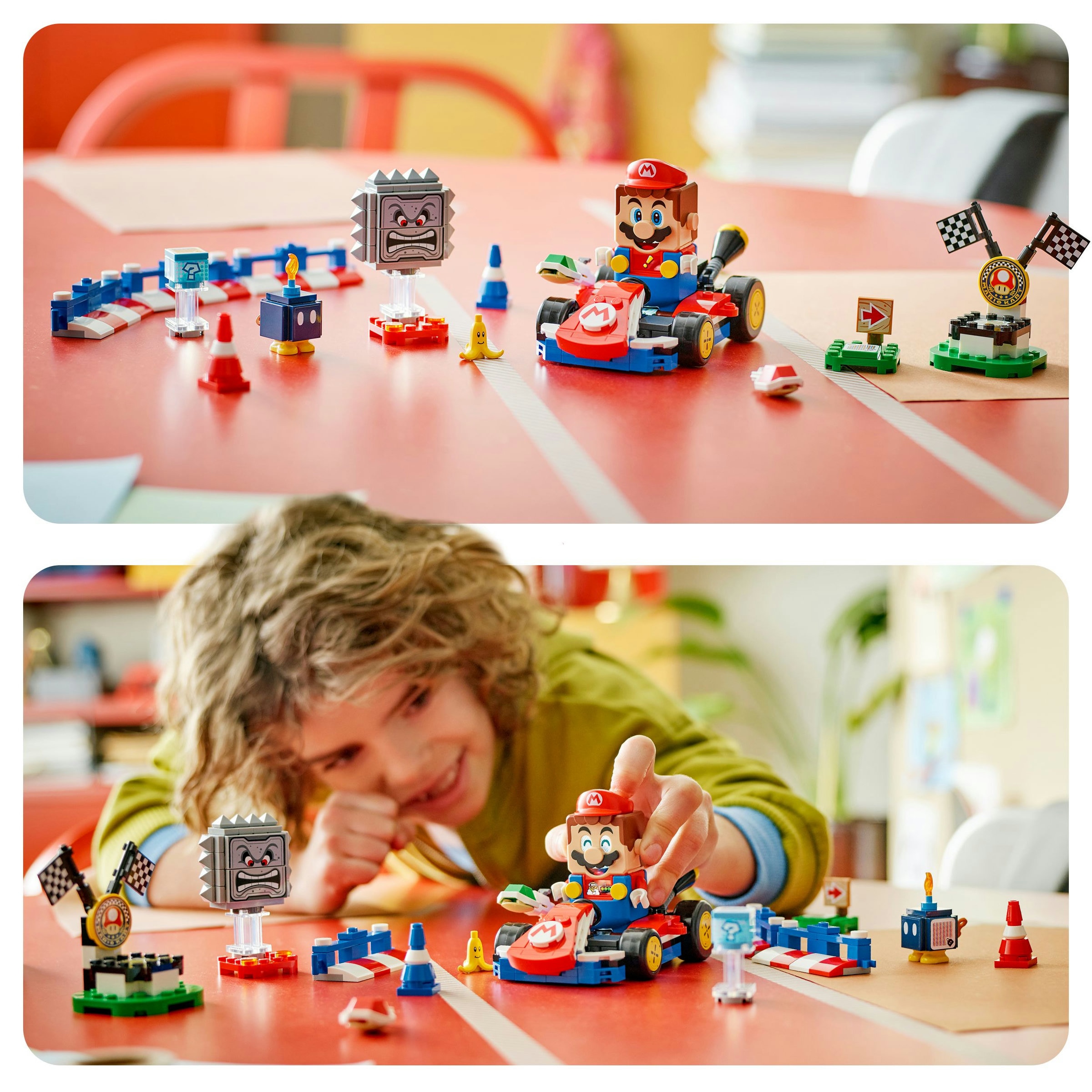 Juego de construcción Mario Kart Mario interactivo y Kart estándar LEGO Super Mario - 72043 3