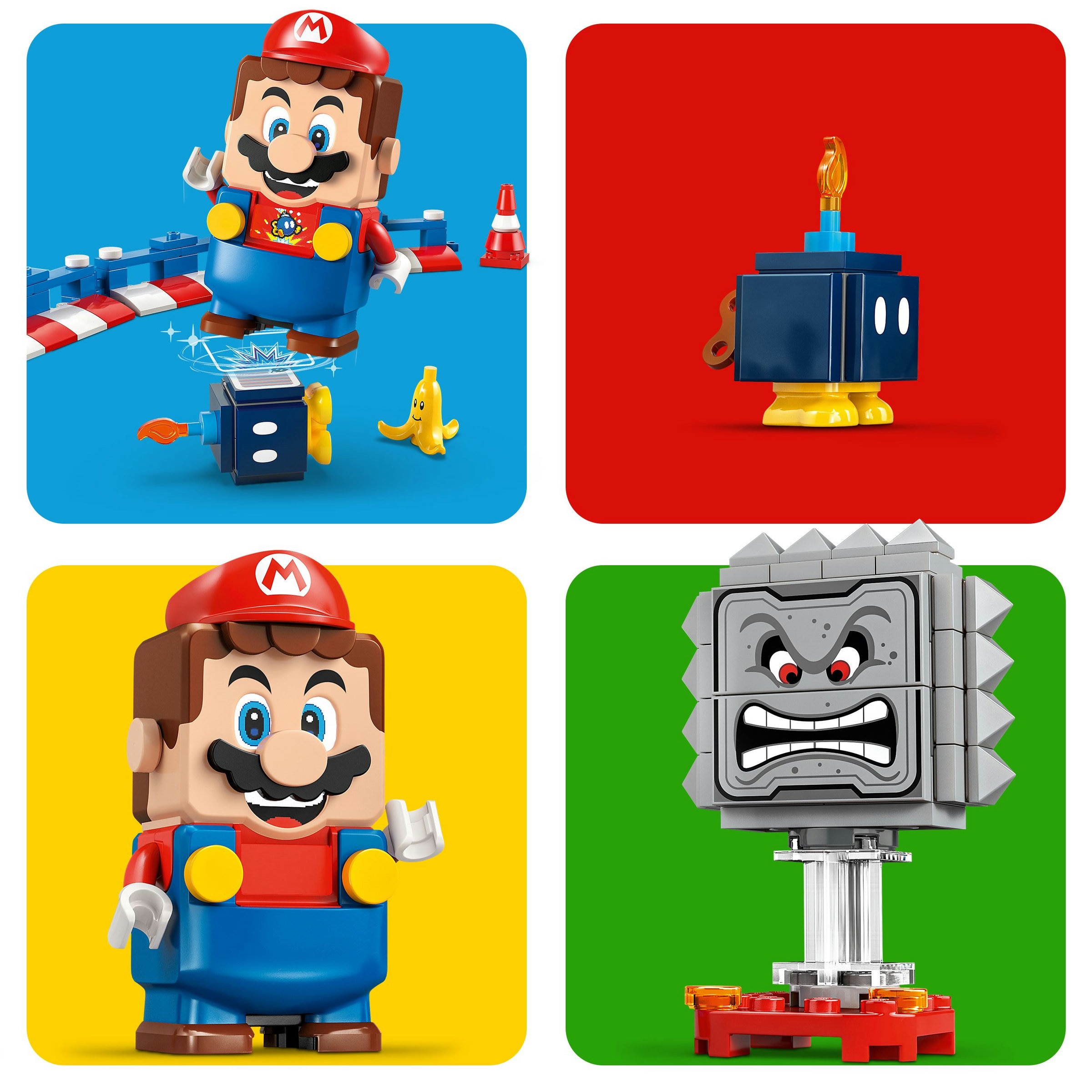 Juego de construcción Mario Kart Mario interactivo y Kart estándar LEGO Super Mario - 72043 7