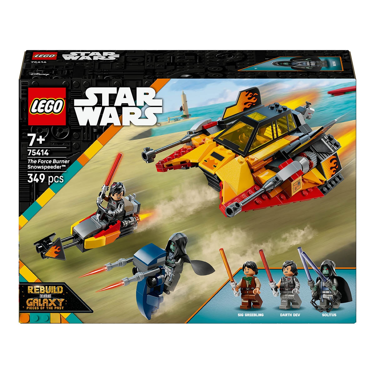 Imagen 0 de Juego de construcción Speeder de Nieve Force Burner Disney Star Wars LEGO - 75414