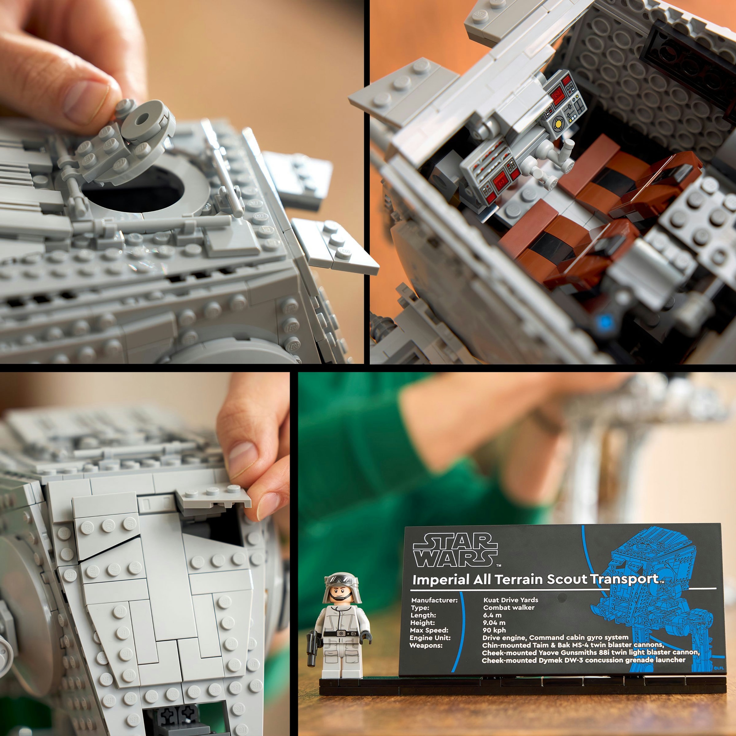 Juego de construcción Caminante AT-ST™ Disney Star Wars LEGO - 75417 7