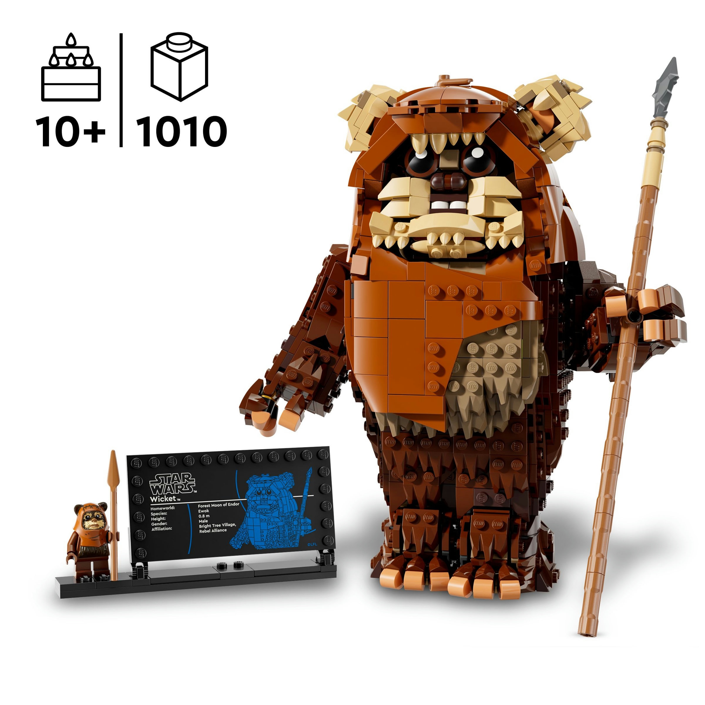 Juego de construcción Wicket el Ewok™ Disney Star Wars LEGO - 75430 4