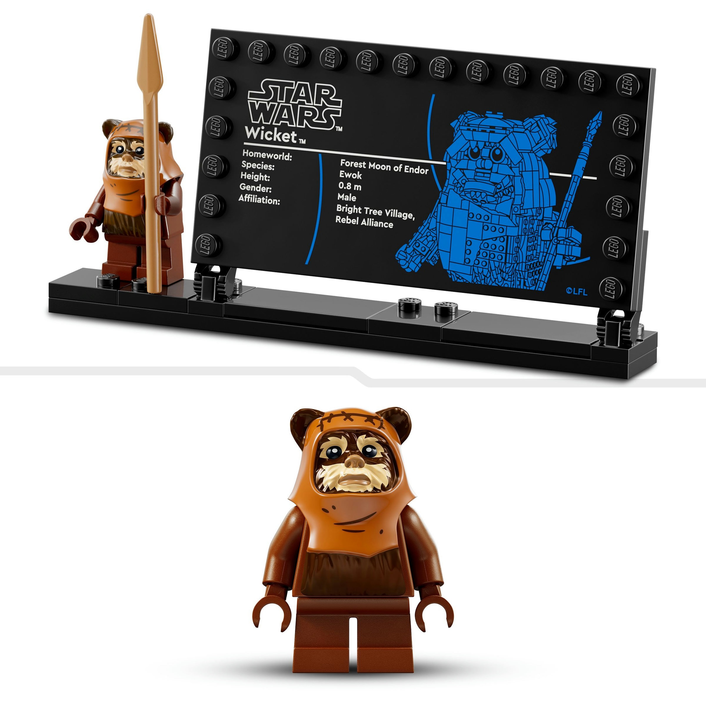 Juego de construcción Wicket el Ewok™ Disney Star Wars LEGO - 75430 6