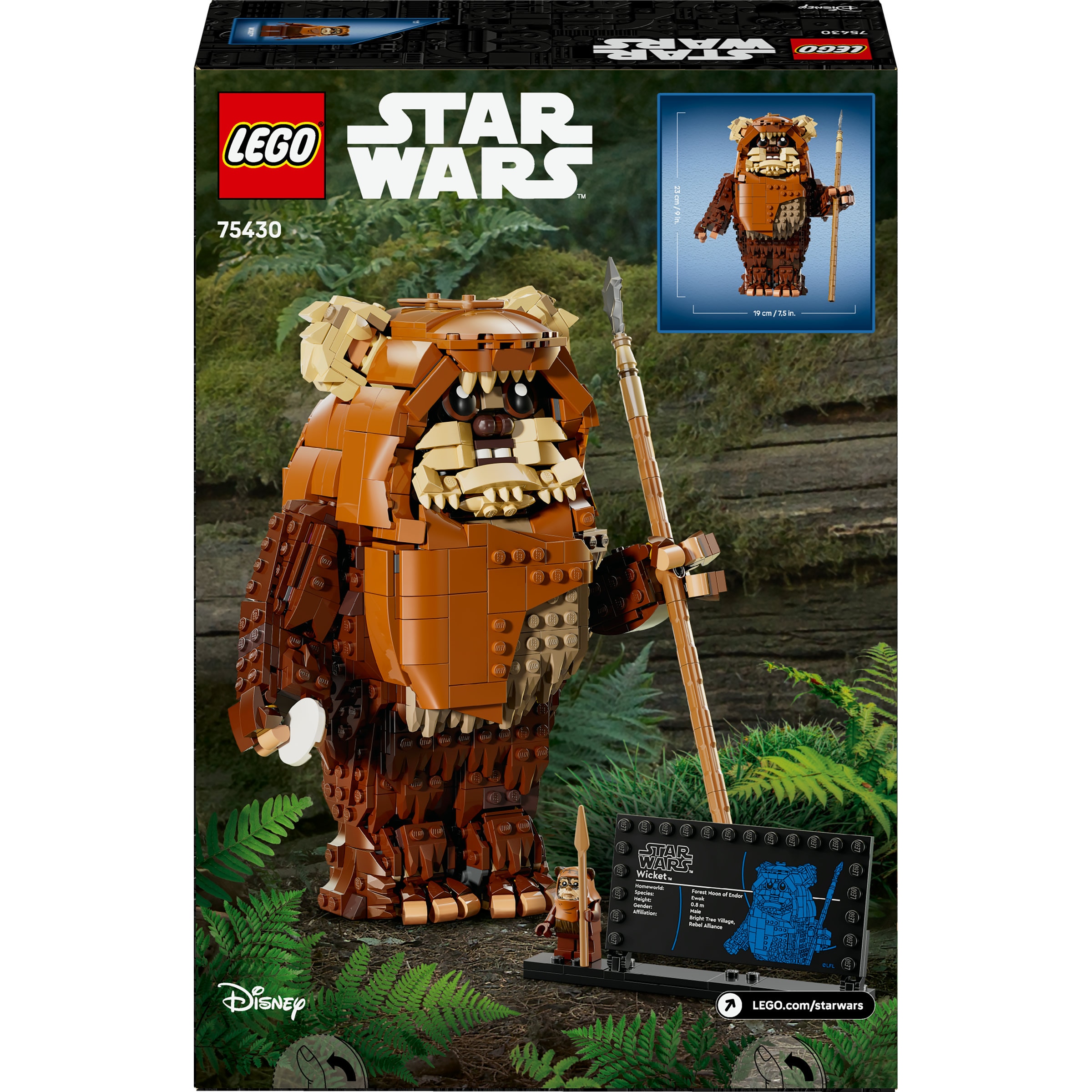 Juego de construcción Wicket el Ewok™ Disney Star Wars LEGO - 75430 9