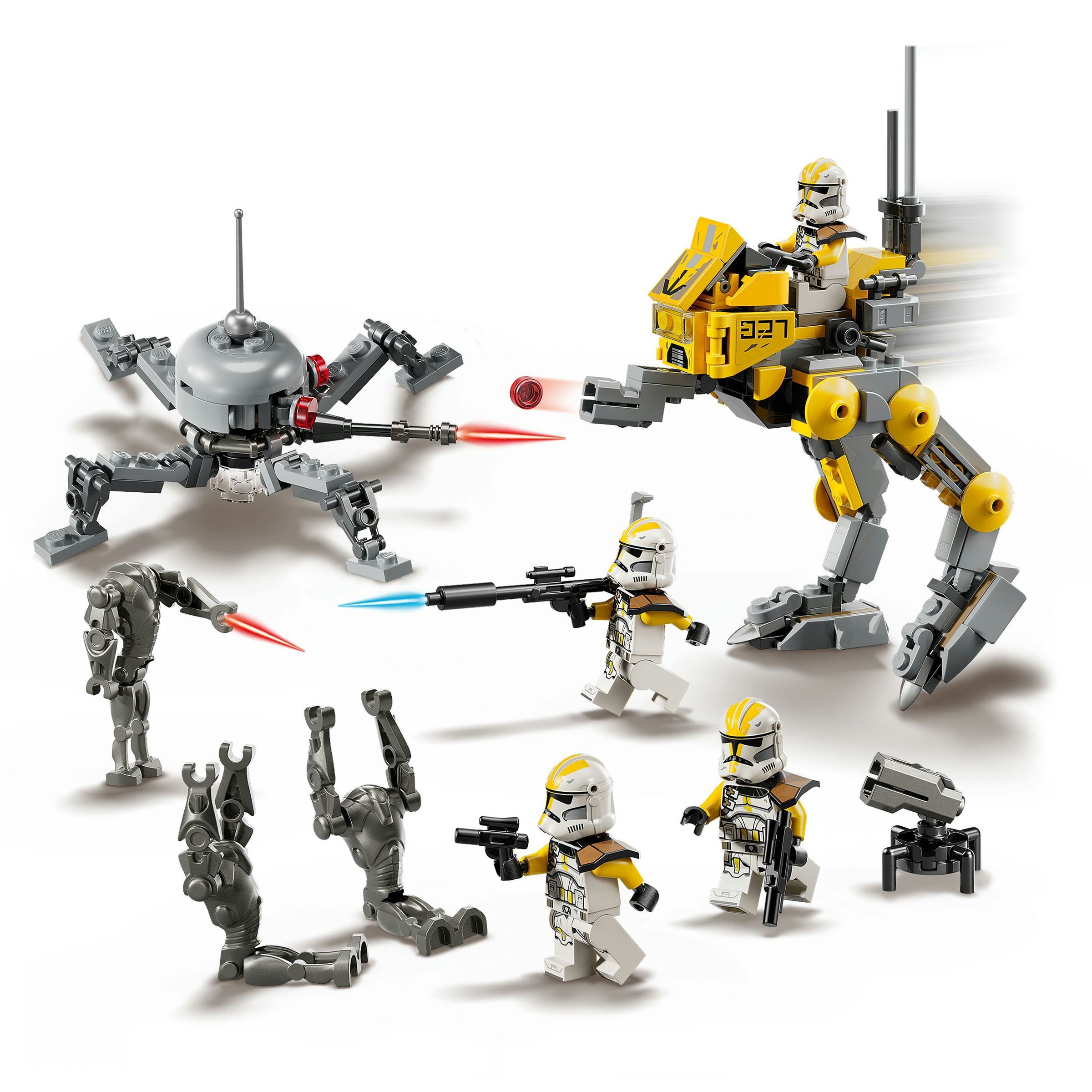 Juego de construcción Pack de Combate: Soldados Clon del 327 Cuerpo Estelar LEGO Star Wars - 75431 5