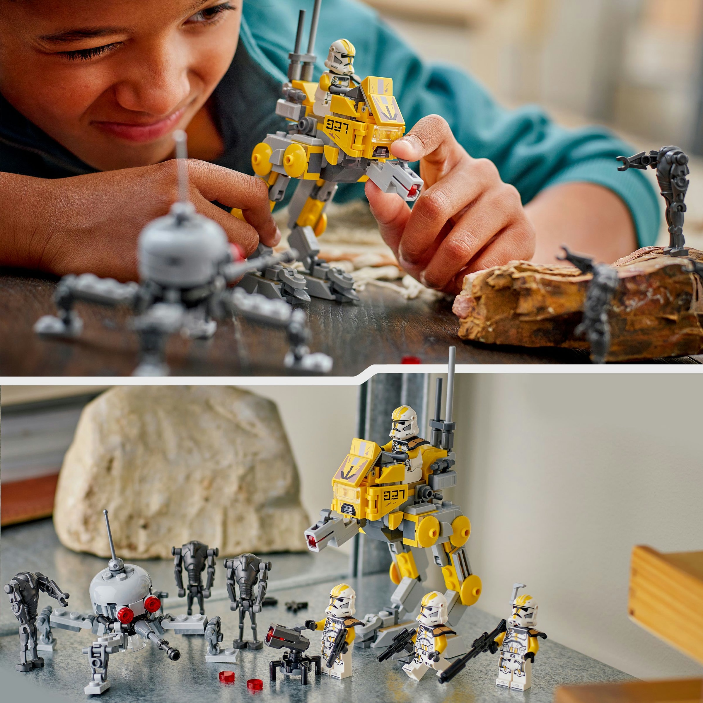 Juego de construcción Pack de Combate: Soldados Clon del 327 Cuerpo Estelar LEGO Star Wars - 75431 7