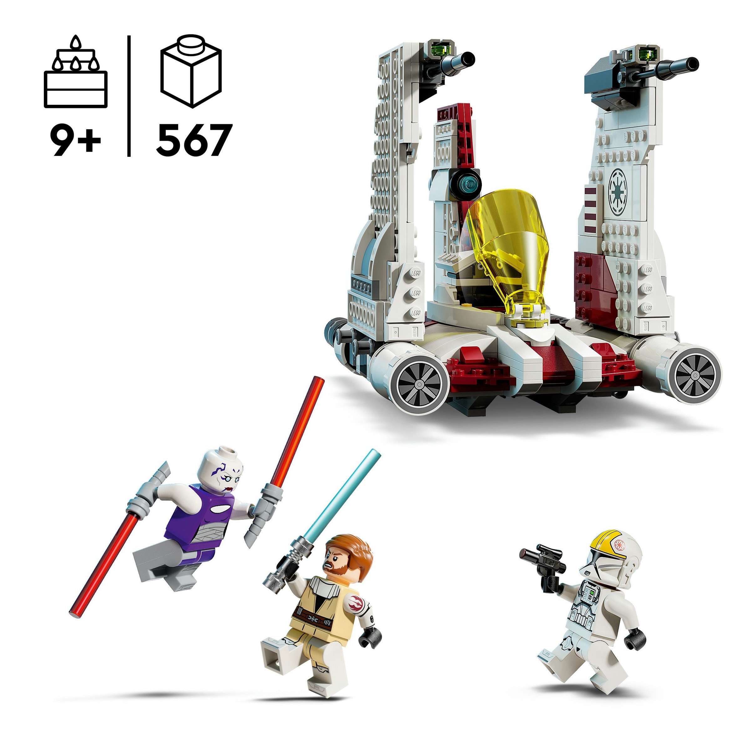 Juego de construcción Caza Estelar V-19 Torrent LEGO Star Wars - 75432 4