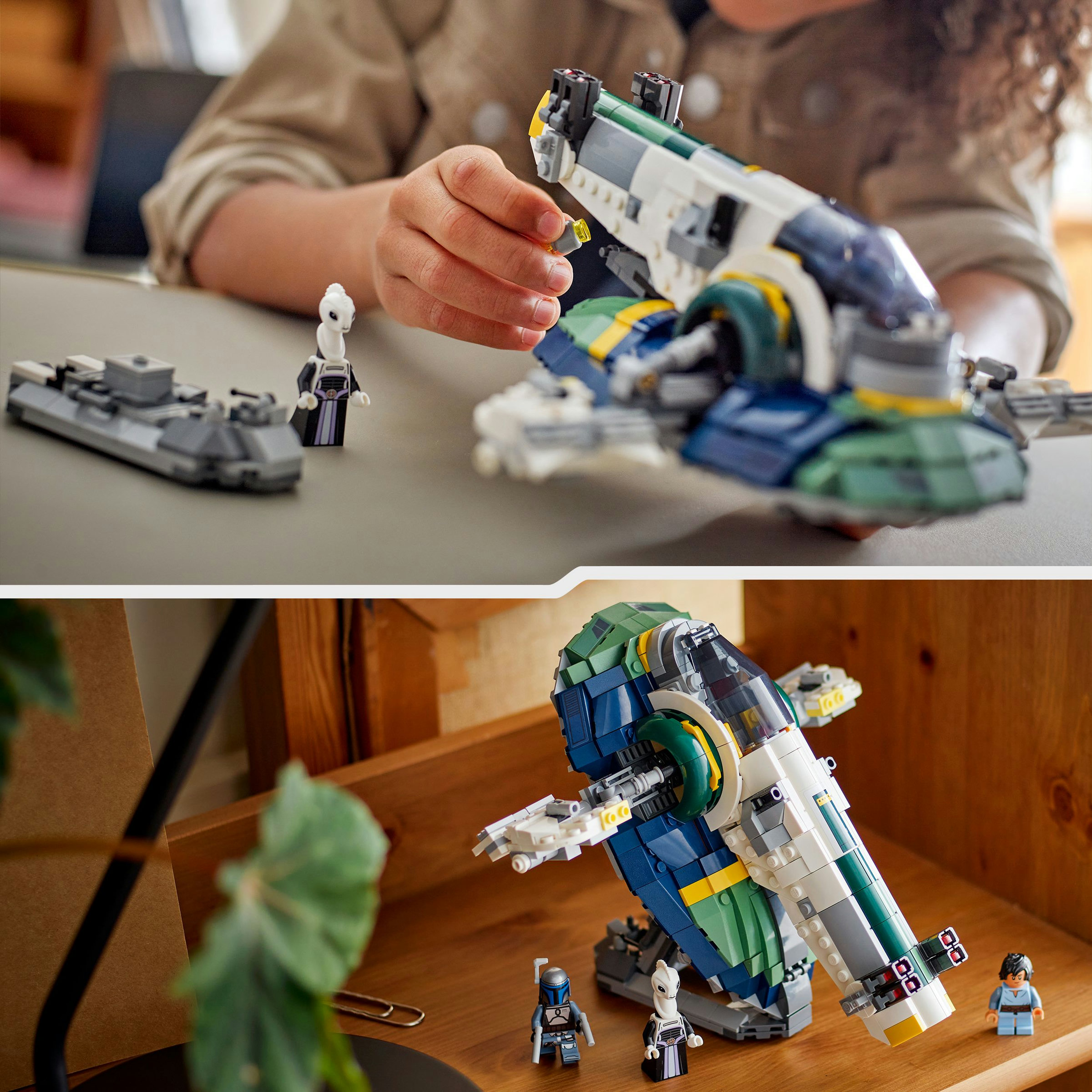 Juego de construcción Nave Estelar de Jango Fett Disney Star Wars LEGO - 75433 7