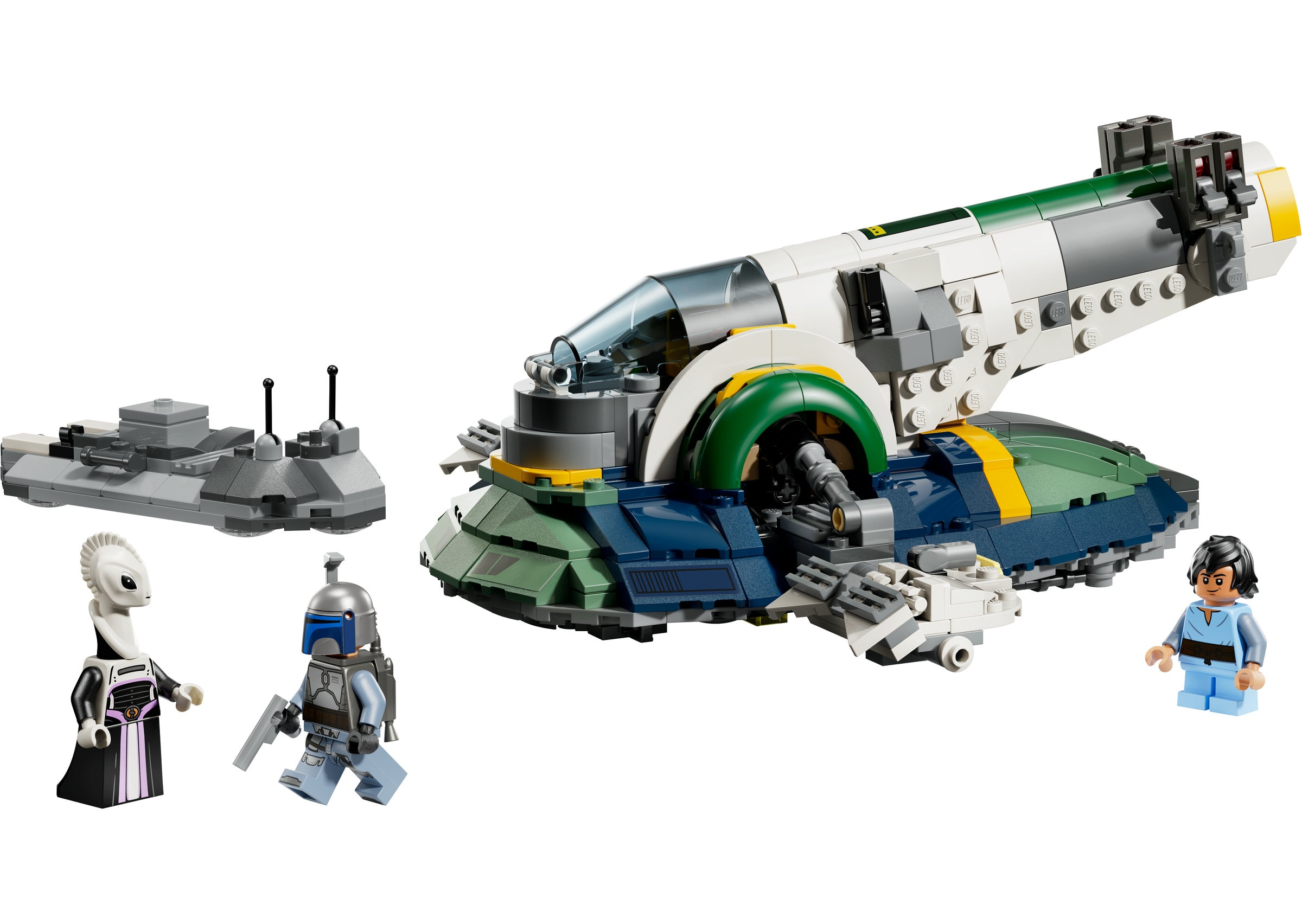 Juego de construcción Nave Estelar de Jango Fett Disney Star Wars LEGO - 75433 8