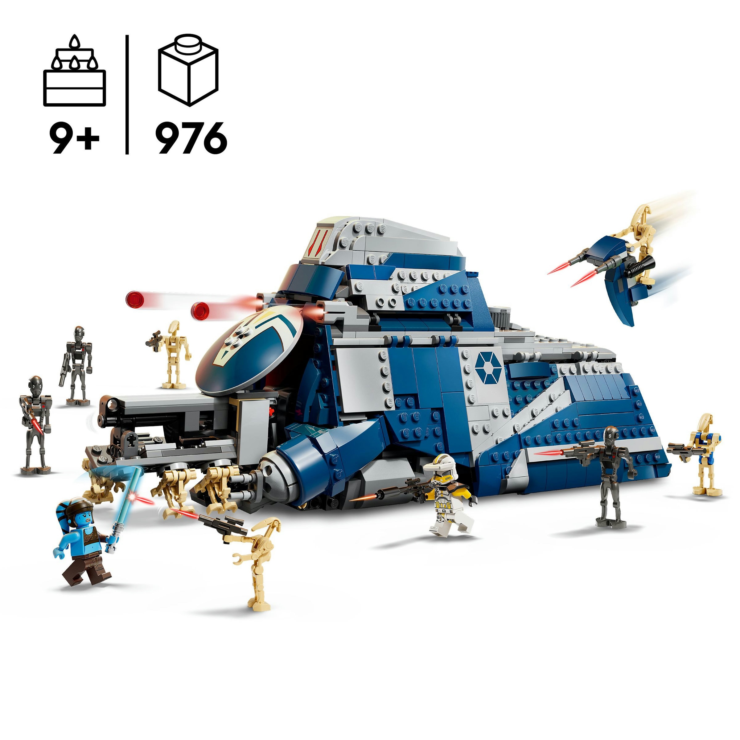 Juego de construcción MTT™ Separatista de la Batalla de Felucia Disney Star Wars LEGO - 75435 4