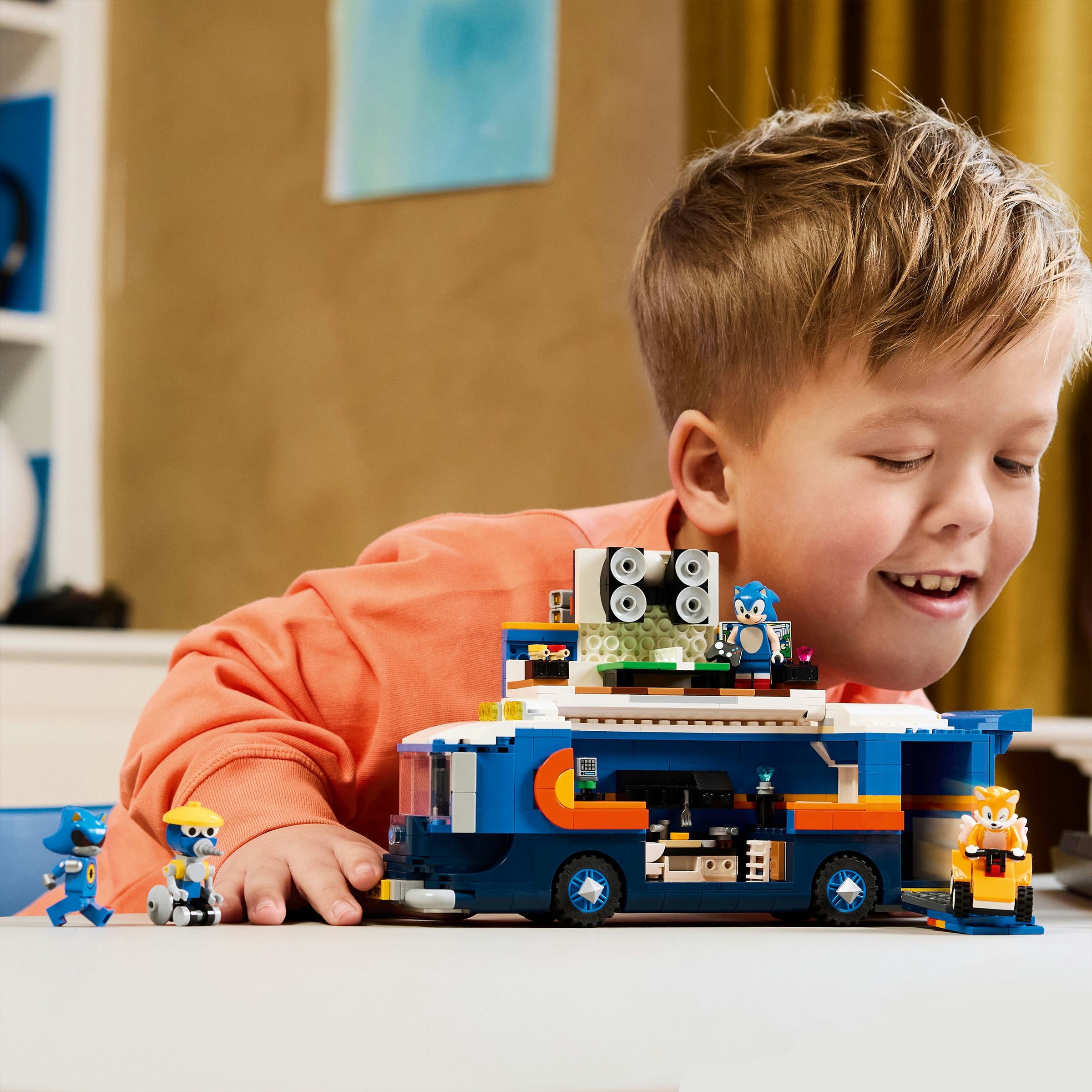 Juego de construcción Camión de Operaciones del Equipo Sonic LEGO Sonic - 77006 3