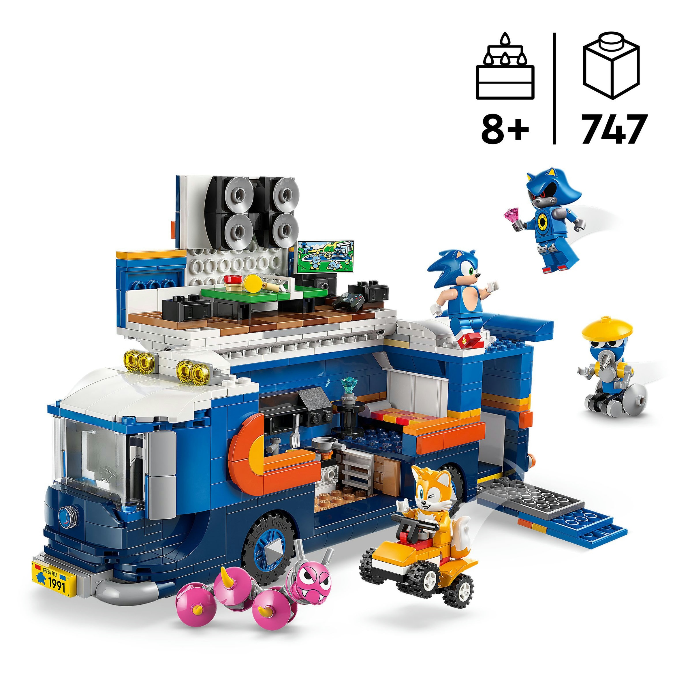 Juego de construcción Camión de Operaciones del Equipo Sonic LEGO Sonic - 77006 4
