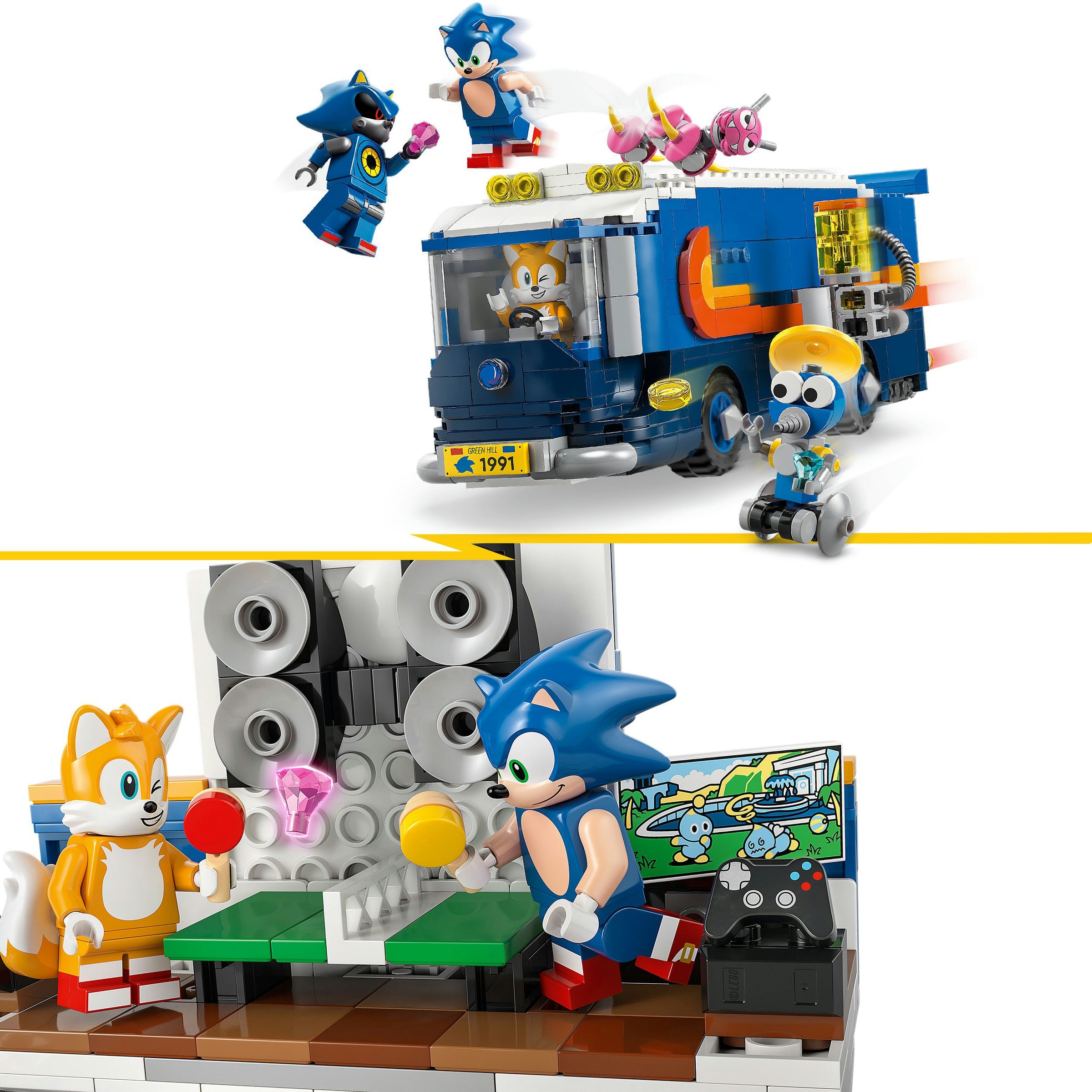 Juego de construcción Camión de Operaciones del Equipo Sonic LEGO Sonic - 77006 5