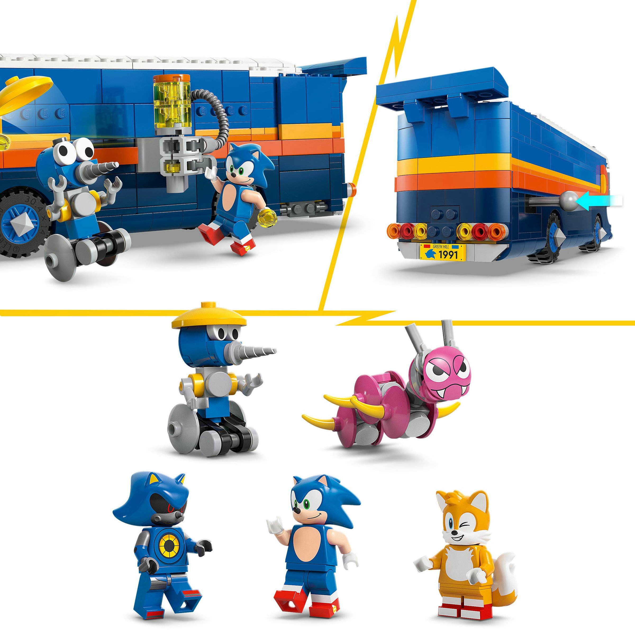 Juego de construcción Camión de Operaciones del Equipo Sonic LEGO Sonic - 77006 6