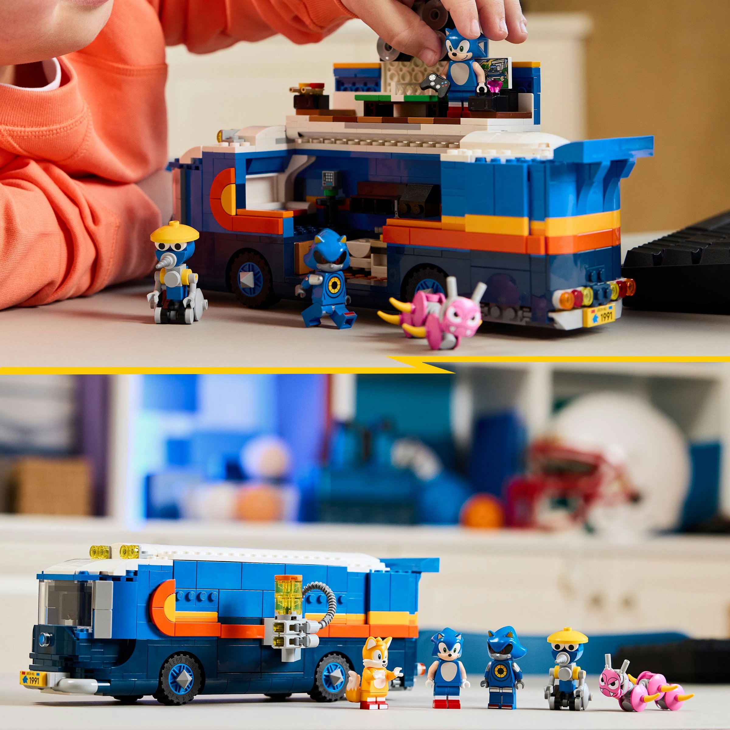 Juego de construcción Camión de Operaciones del Equipo Sonic LEGO Sonic - 77006 7