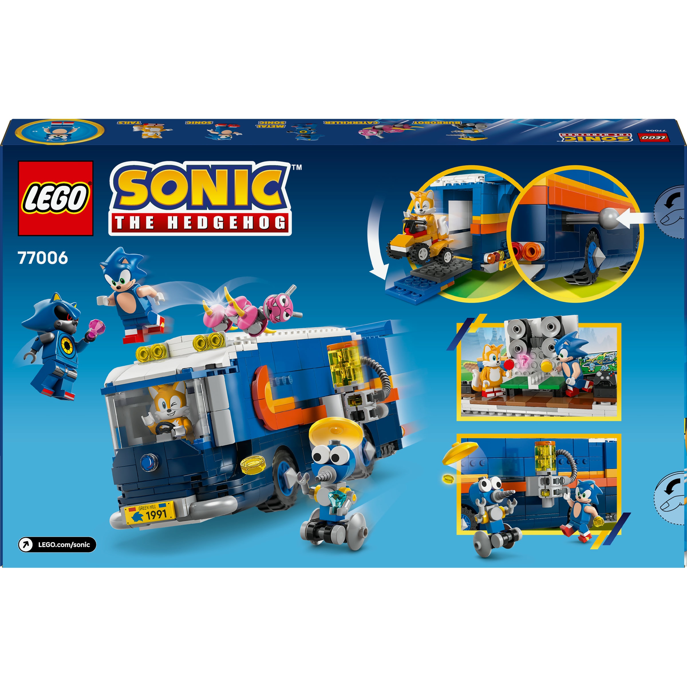 Juego de construcción Camión de Operaciones del Equipo Sonic LEGO Sonic - 77006 9