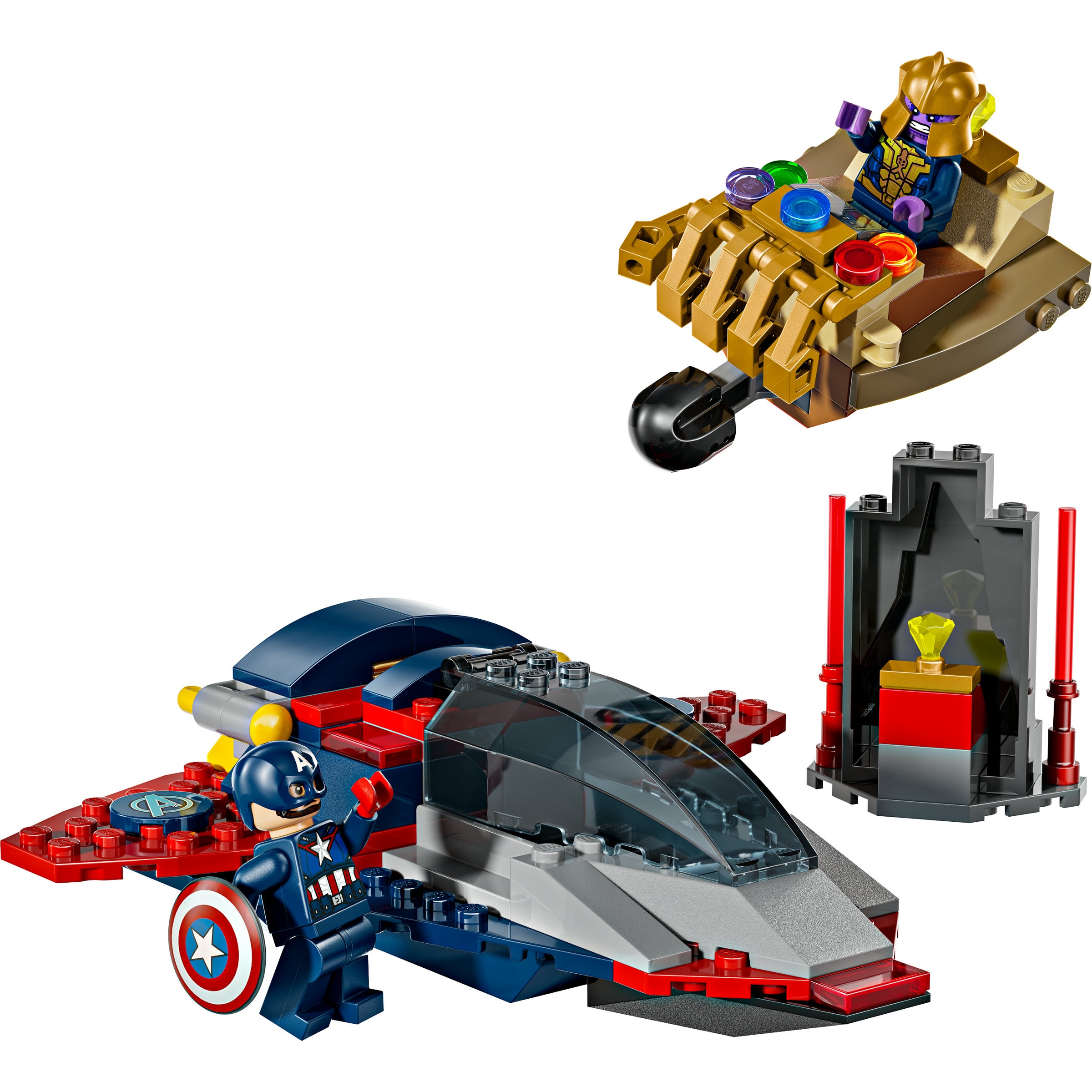 Juego de construcción Capitán América vs. Thanos LEGO Super Hero - 76319 8