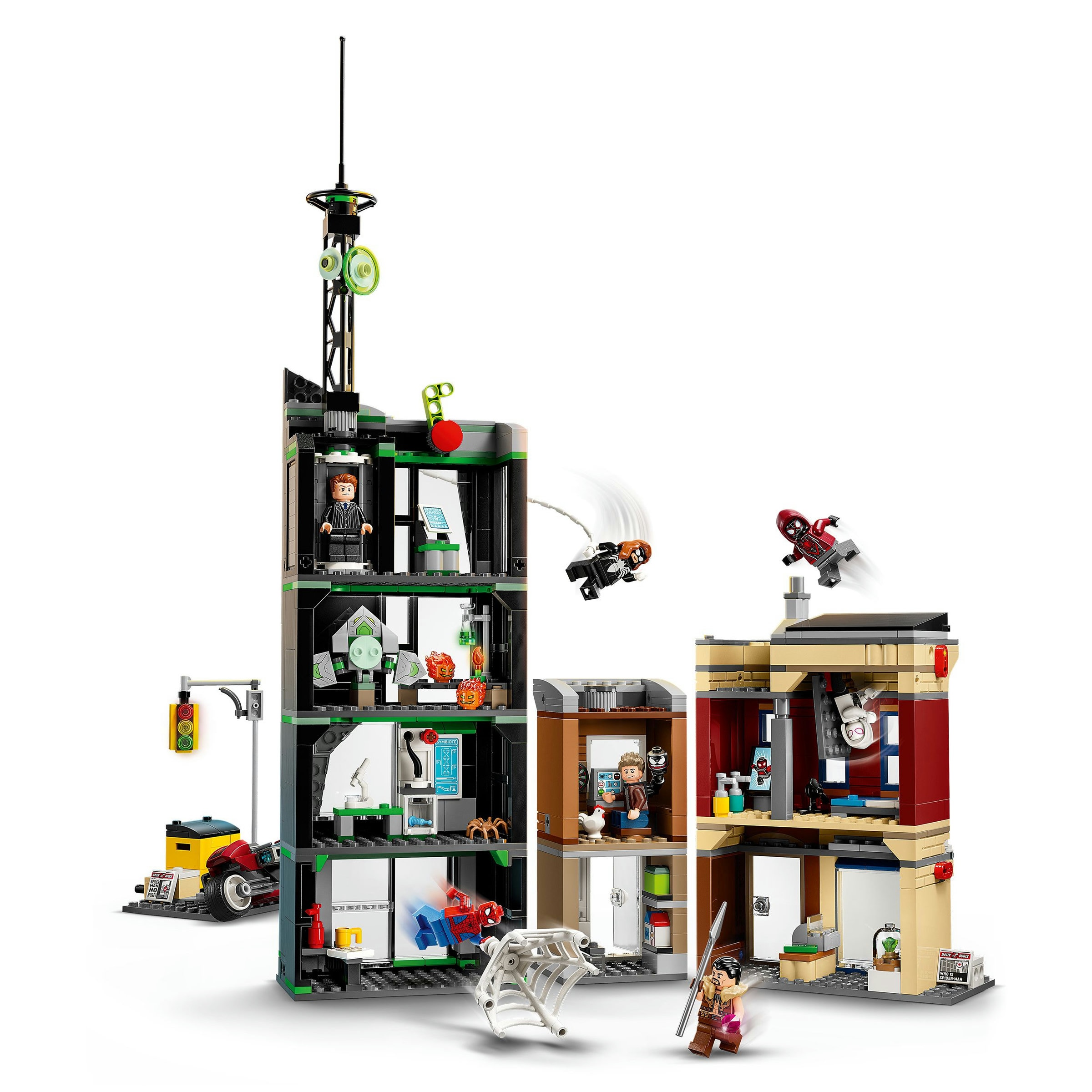 Juego de construcción Spider-Man vs. Oscorp LEGO Super Hero - 76324 5