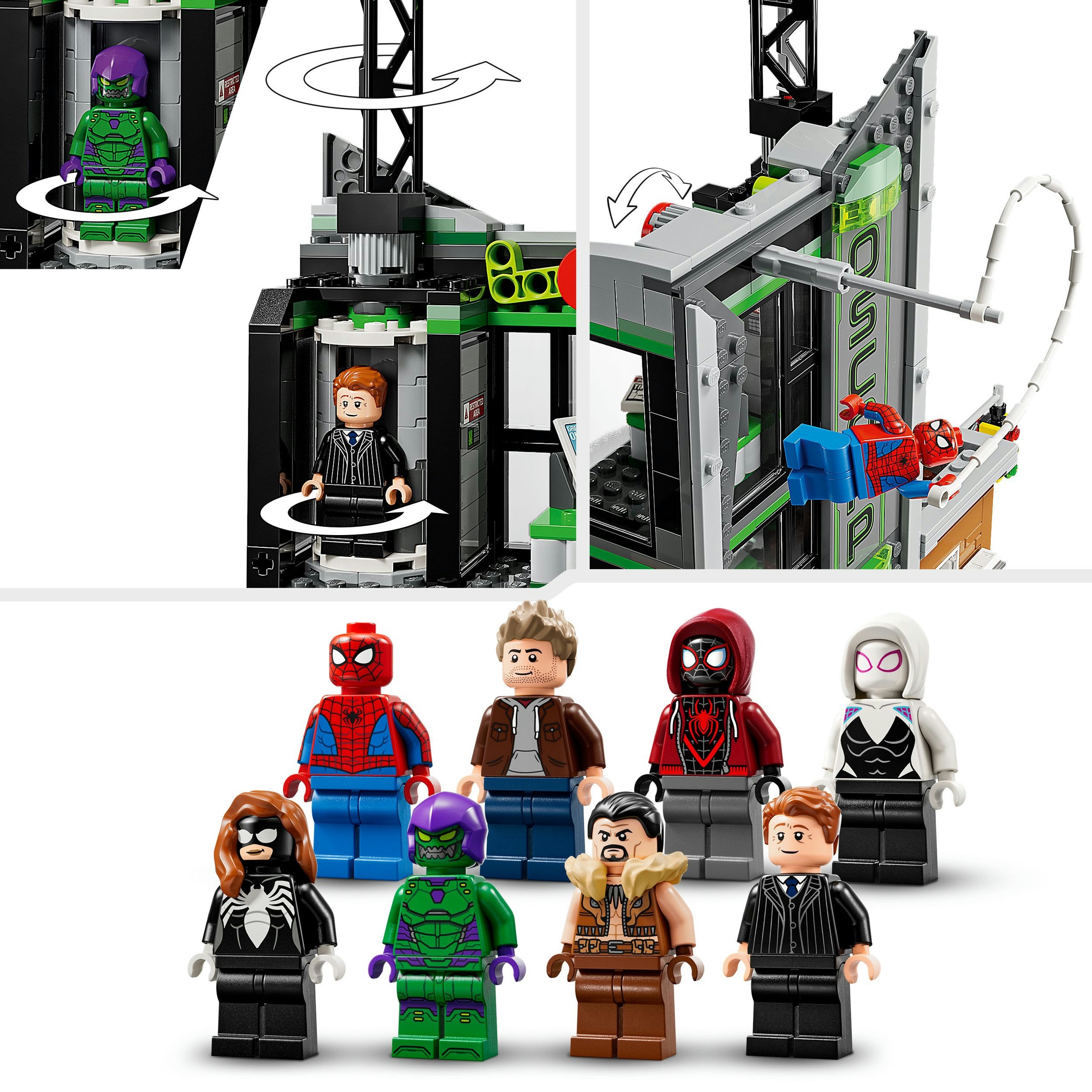 Juego de construcción Spider-Man vs. Oscorp LEGO Super Hero - 76324 6