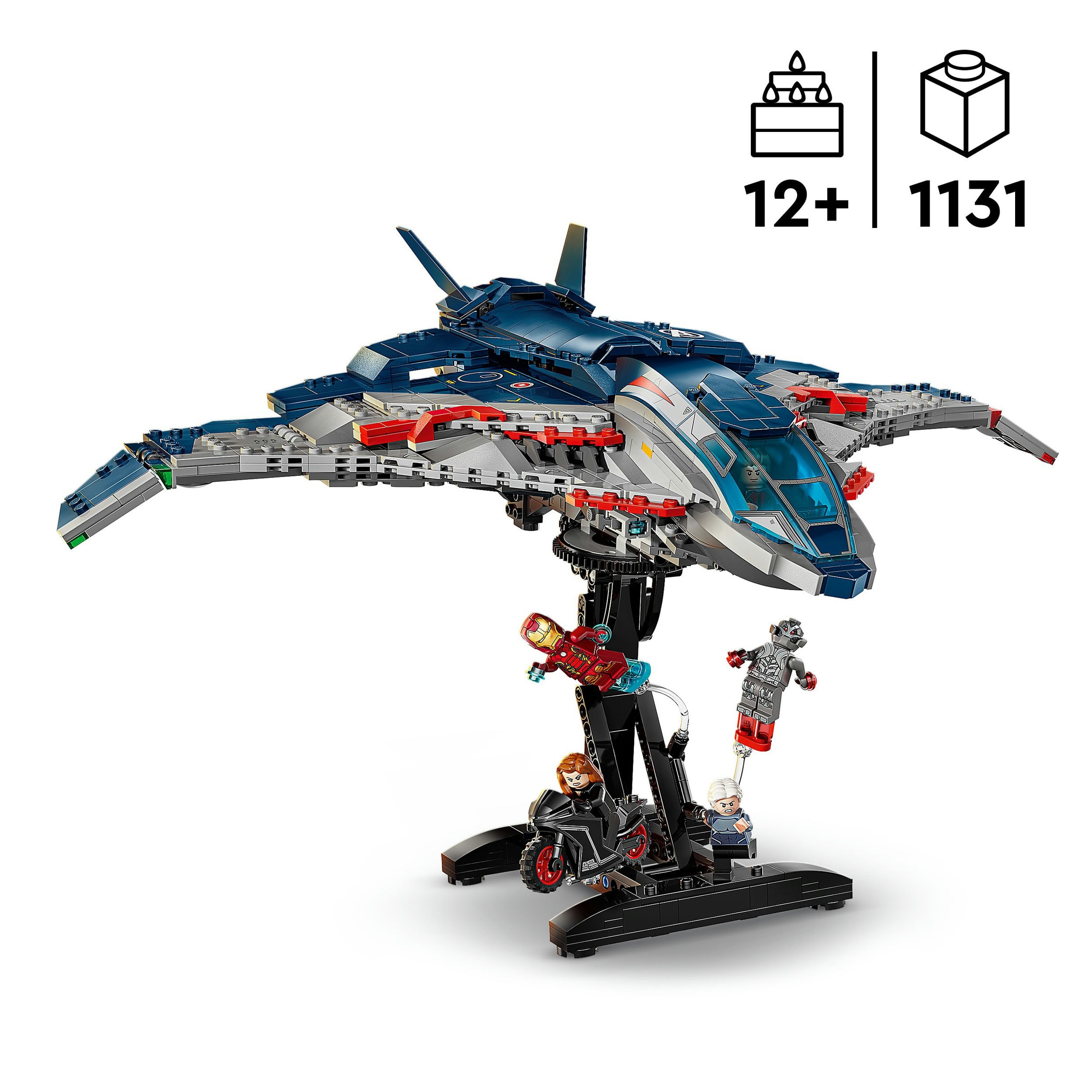 Juego de construcción Quinjet de Vengadores: La Era de Ultrón LEGO Super Hero - 76325 4