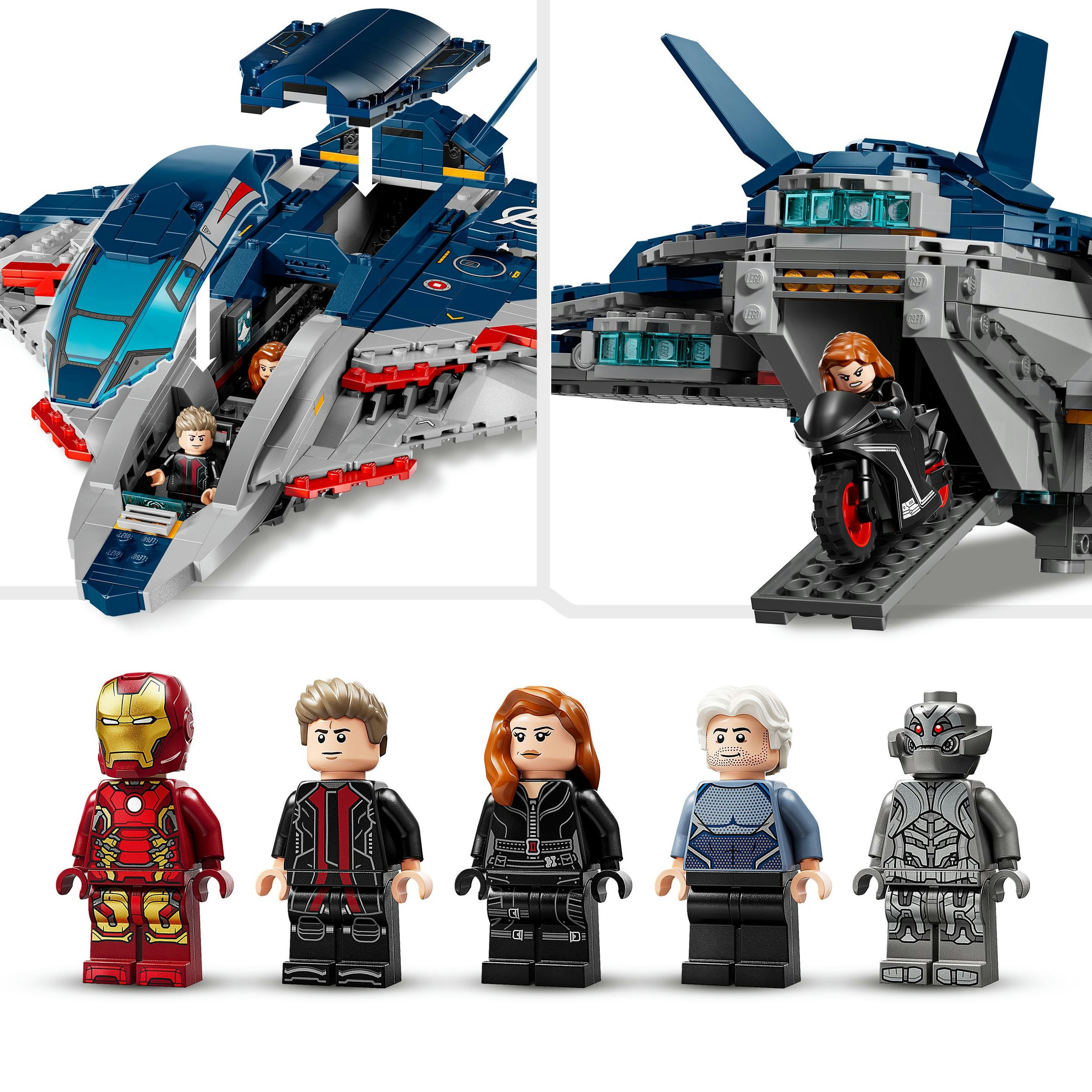 Juego de construcción Quinjet de Vengadores: La Era de Ultrón LEGO Super Hero - 76325 6