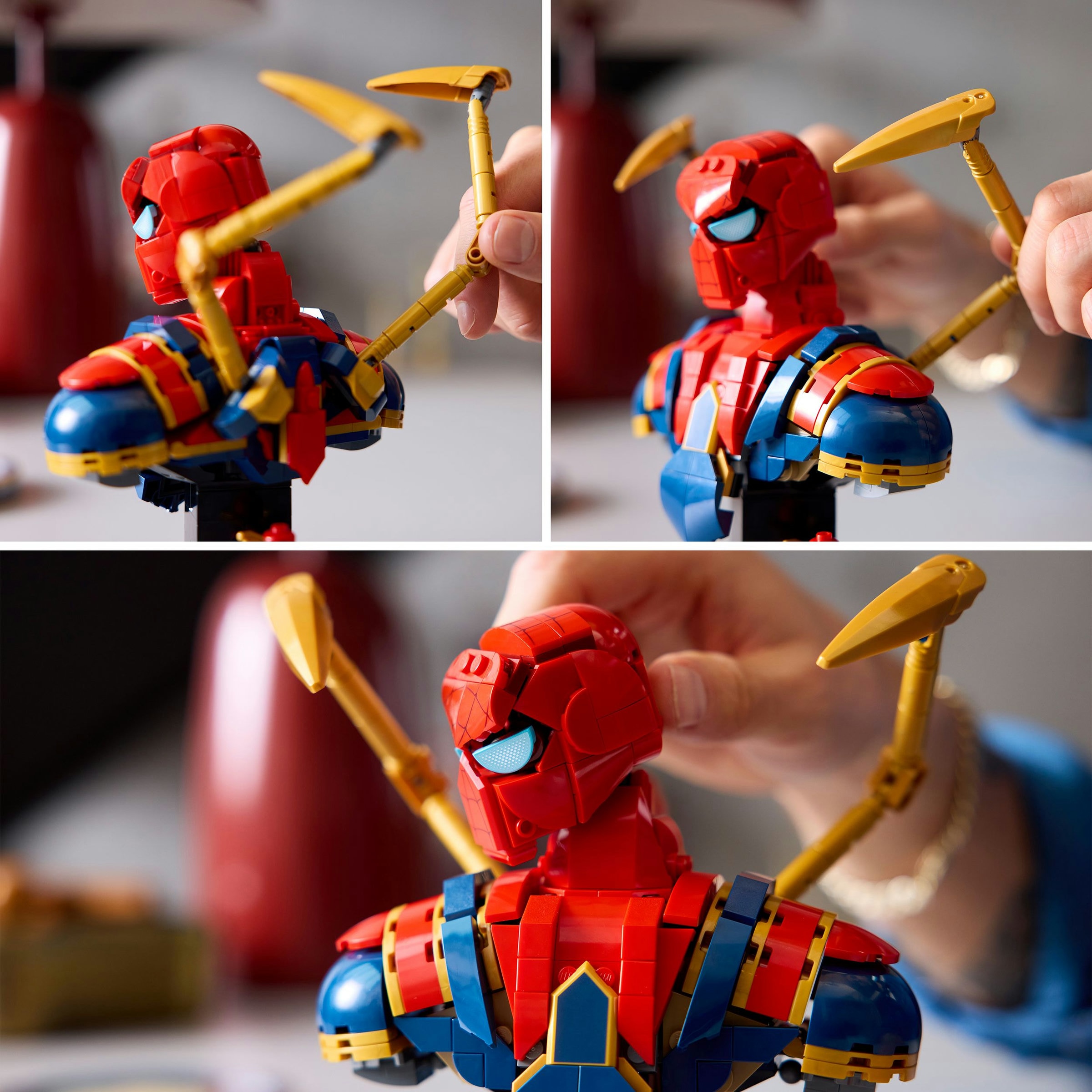 Juego de construcción Busto de Iron Spider-Man LEGO Super Hero - 76326 6