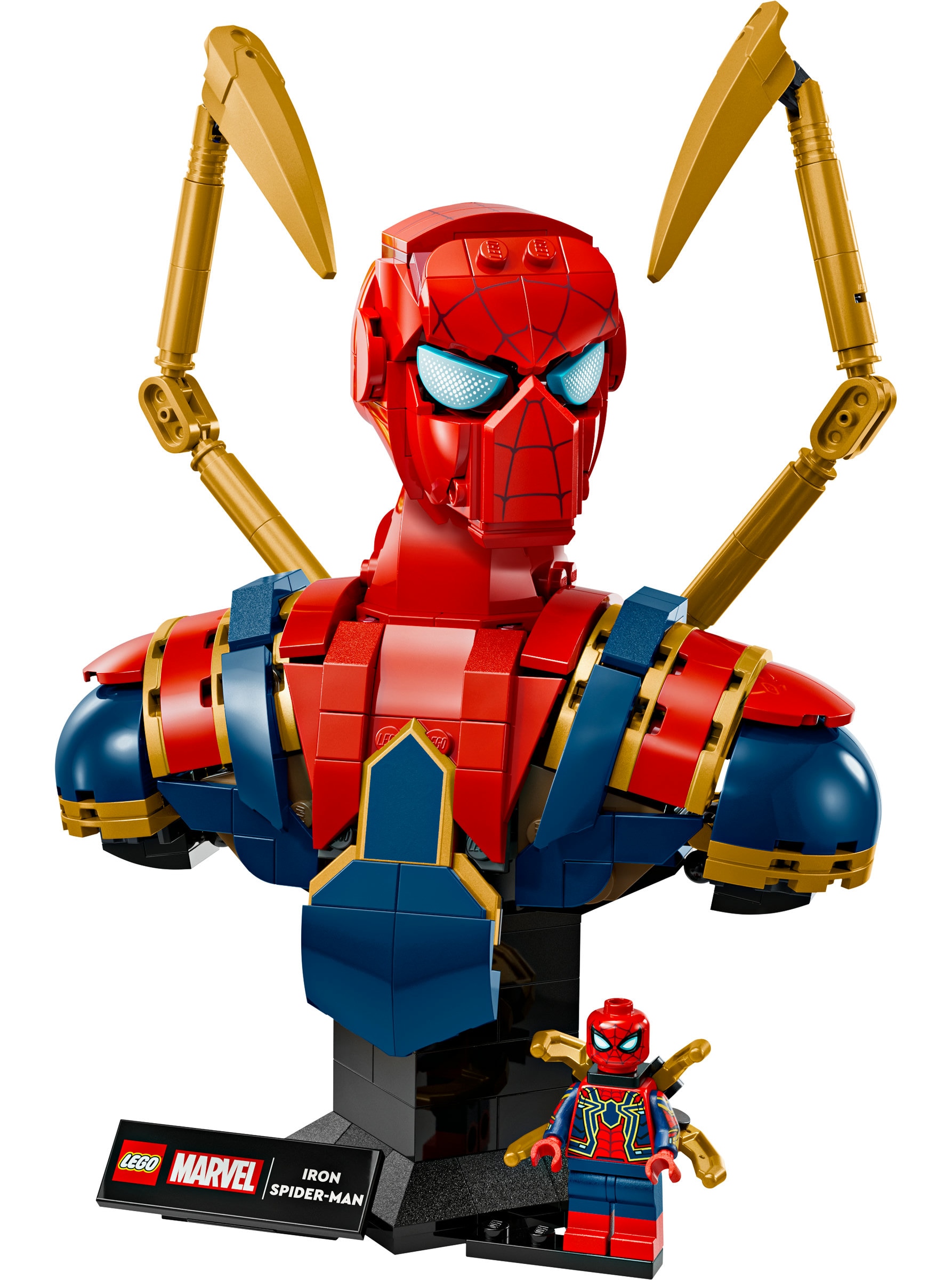 Juego de construcción Busto de Iron Spider-Man LEGO Super Hero - 76326 8