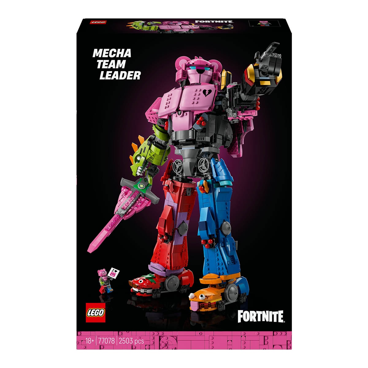 Imagen 0 de Juego de construcción Líder del equipo Mecha LEGO Fortnite - 77078