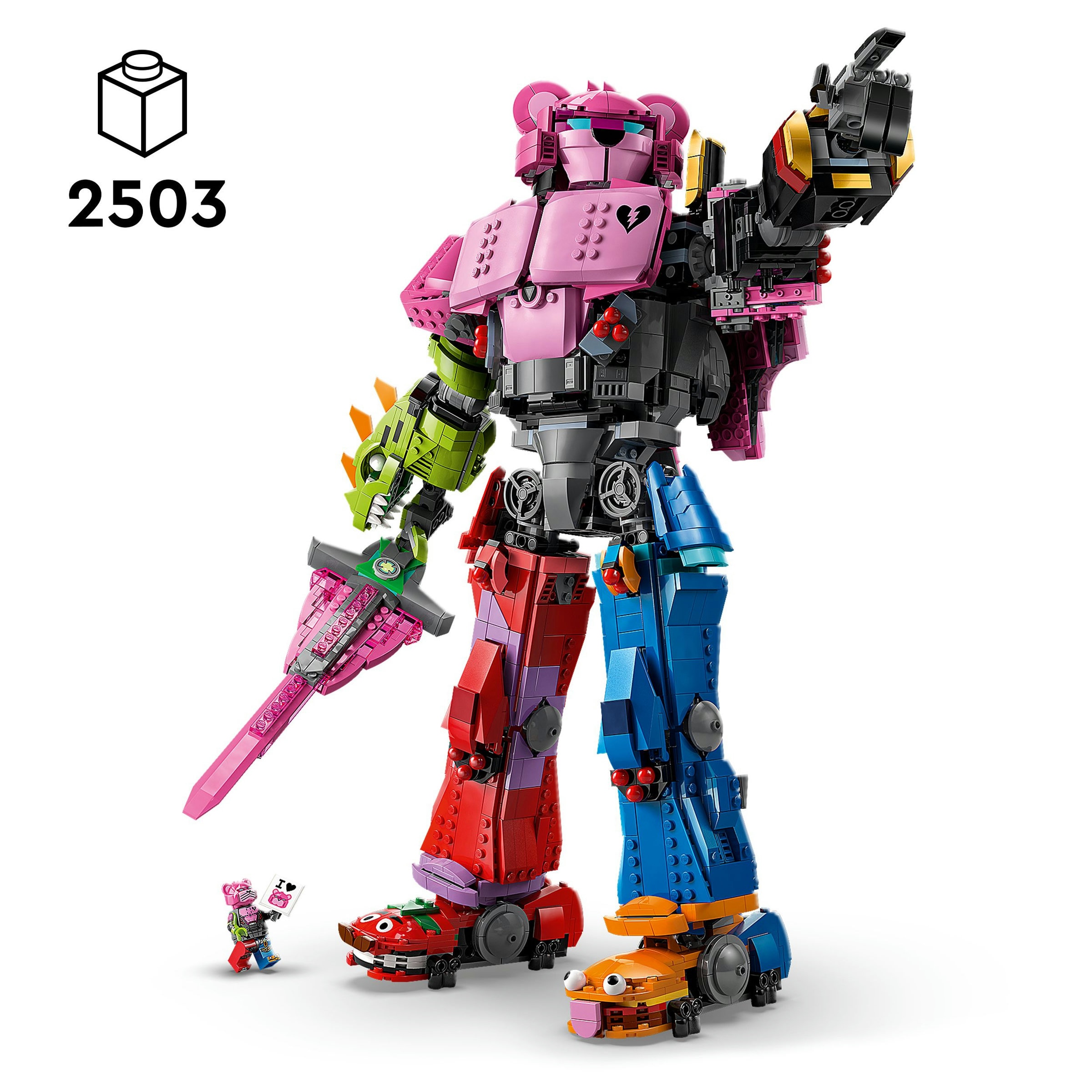 Juego de construcción Líder del equipo Mecha LEGO Fortnite - 77078 4