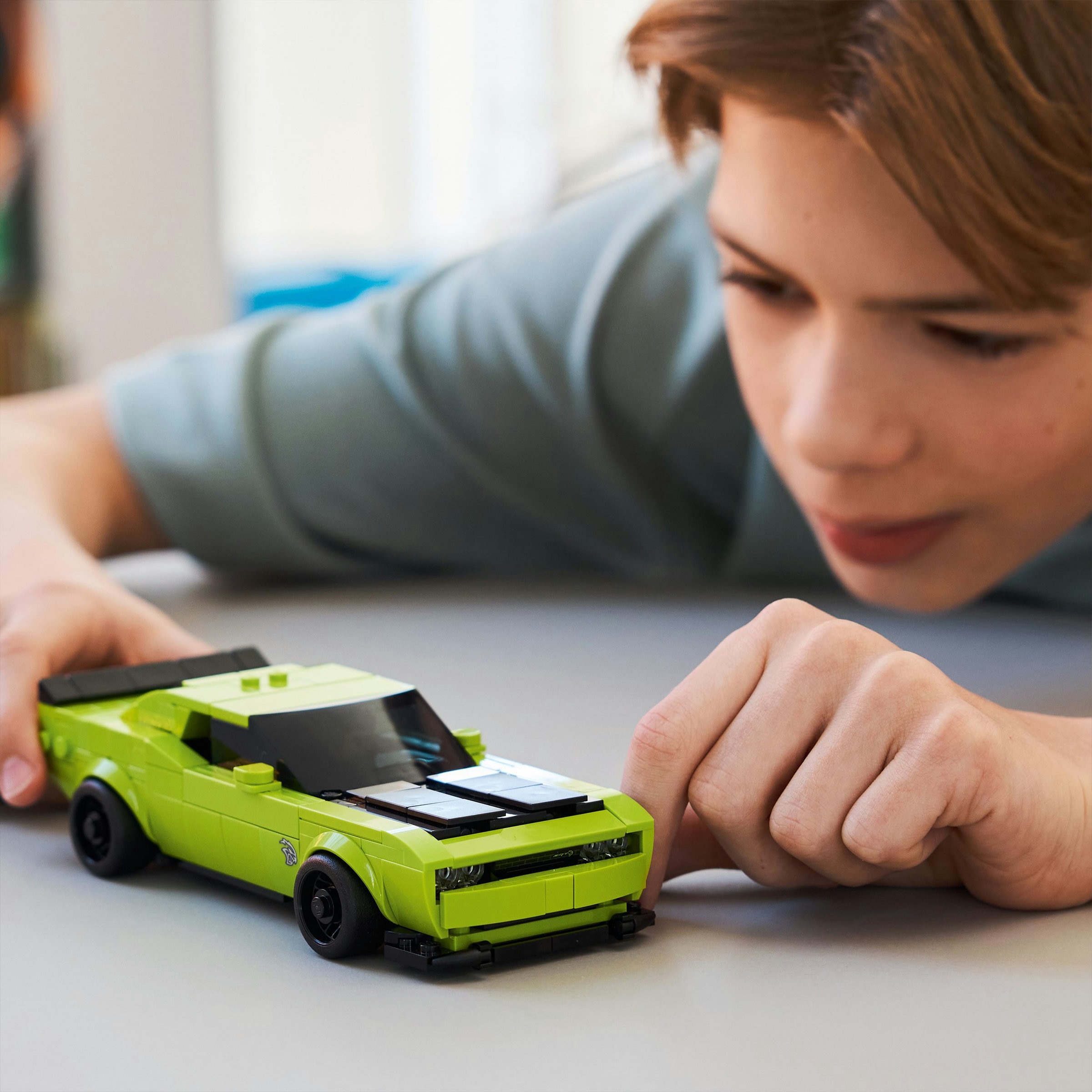 Juego de construcción Deportivo Dodge Challenger SRT Hellcat LEGO Speed Champions- 77237 3